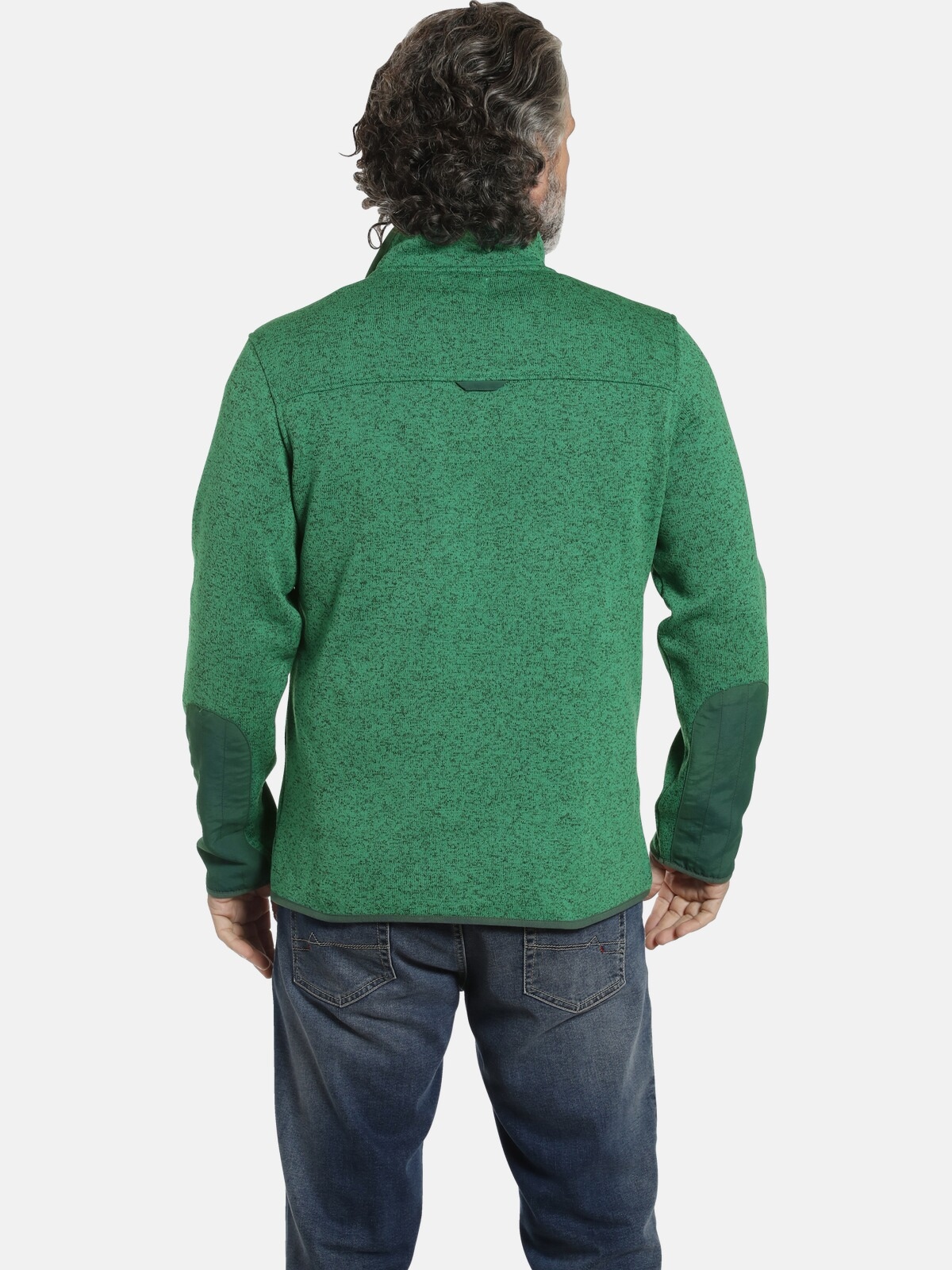 Jan Vanderstorm Fleecepullover »Fleece-Sweatshirt DAUBE«