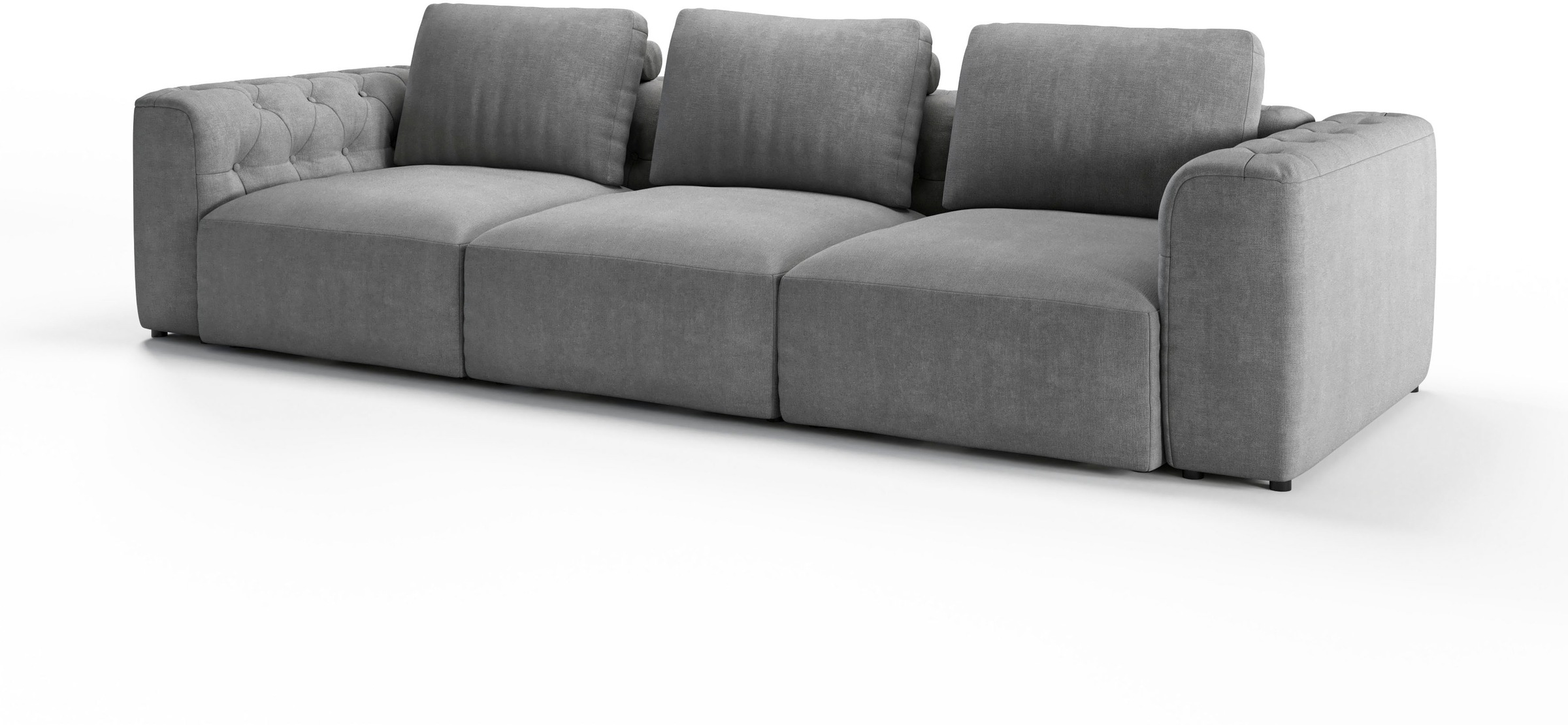 RAUM.ID 3-Sitzer »Cushid«, Modulsofa, bestehend aus 3 Teilen, Breite 300 cm