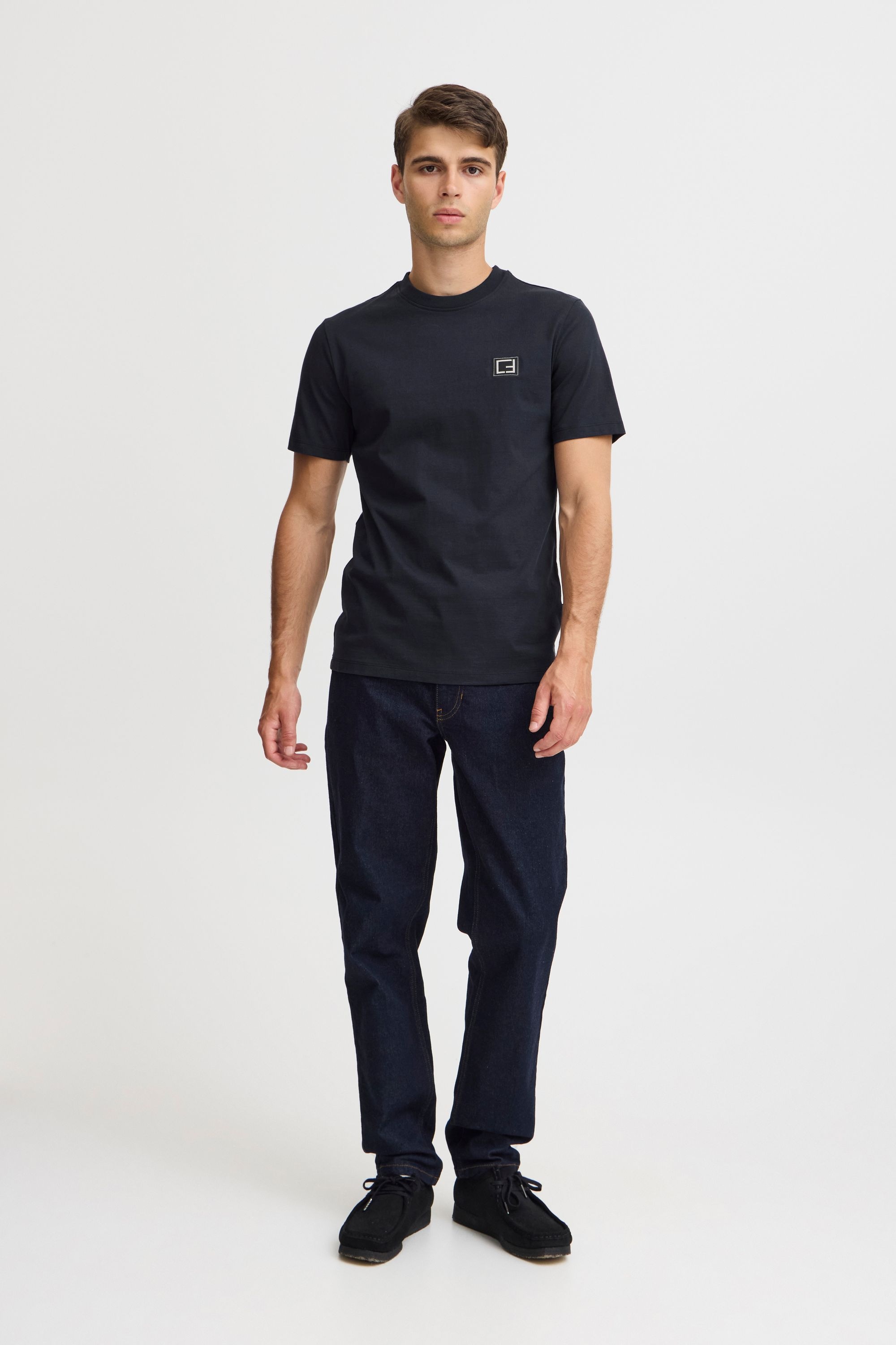 Casual Friday T-Shirt »T-Shirt CFTHOR tee with logo badge«