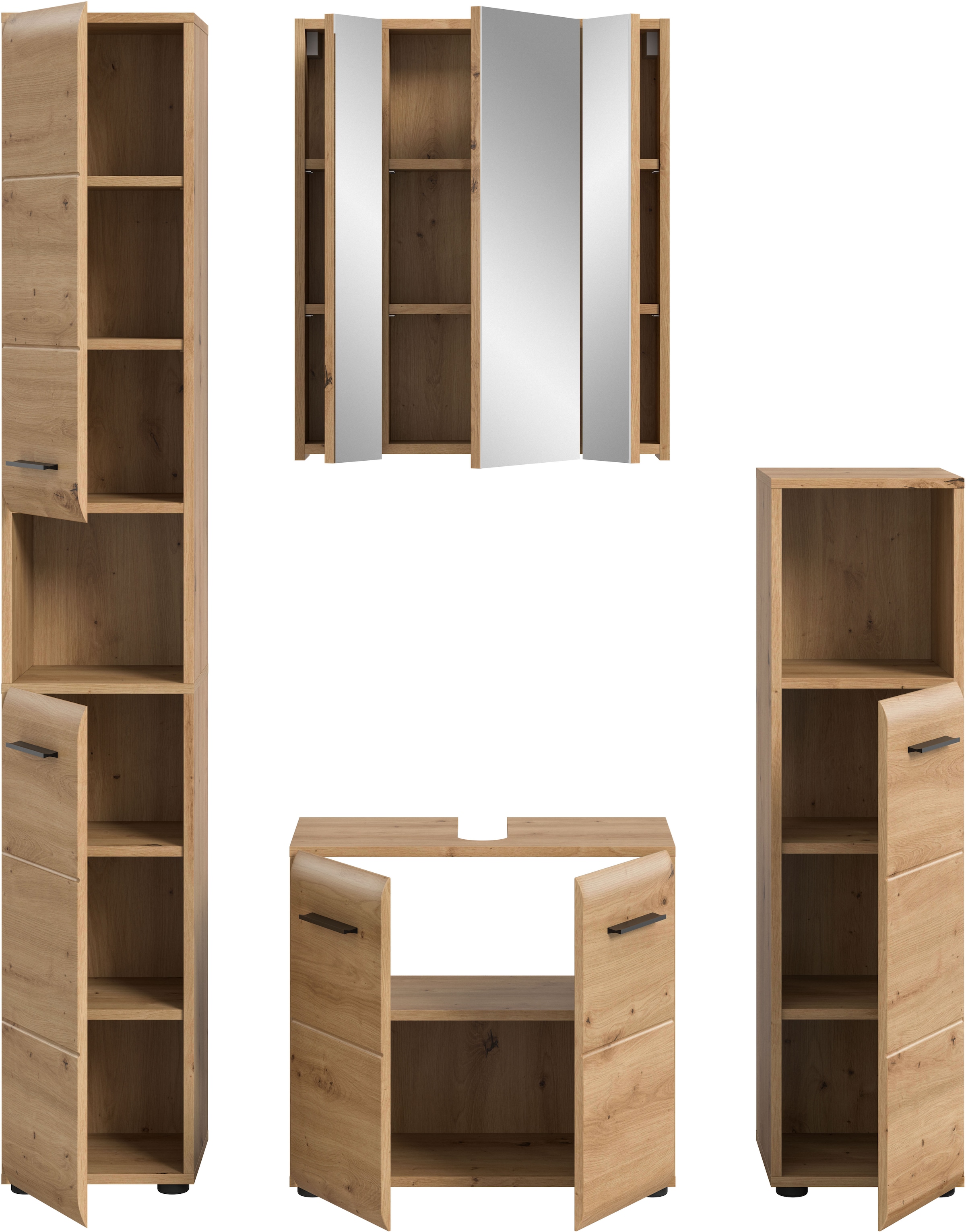 INOSIGN Badezimmer-Set Set, 4 Stk. tlg.