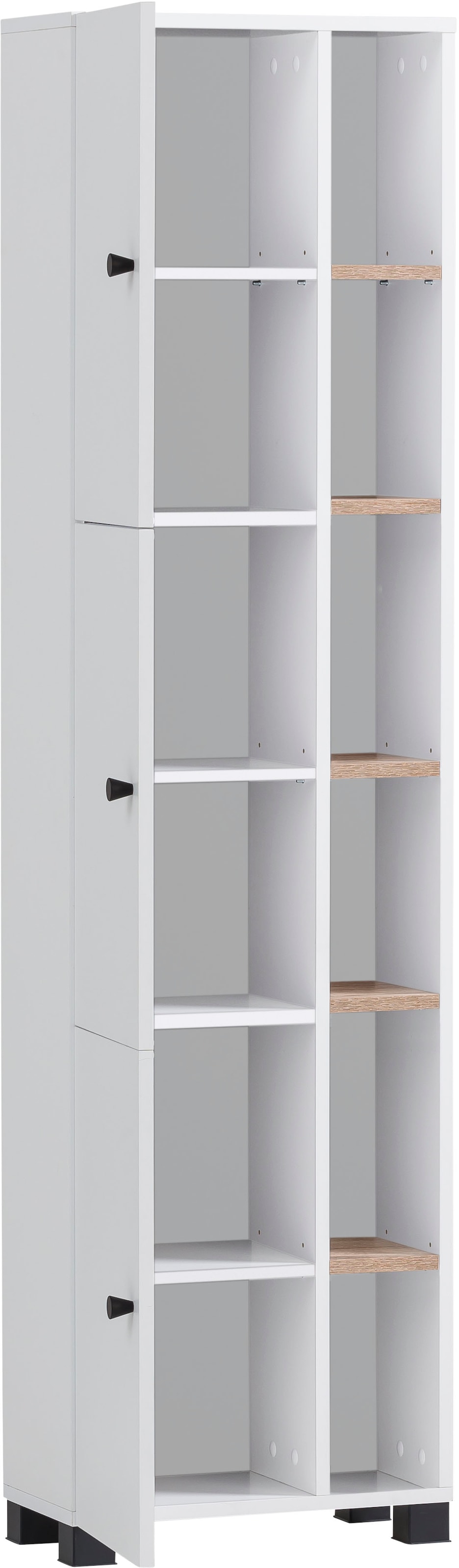 Schildmeyer Hochschrank »Balto, Breite 44 cm«, Regal beidseitig montierbar