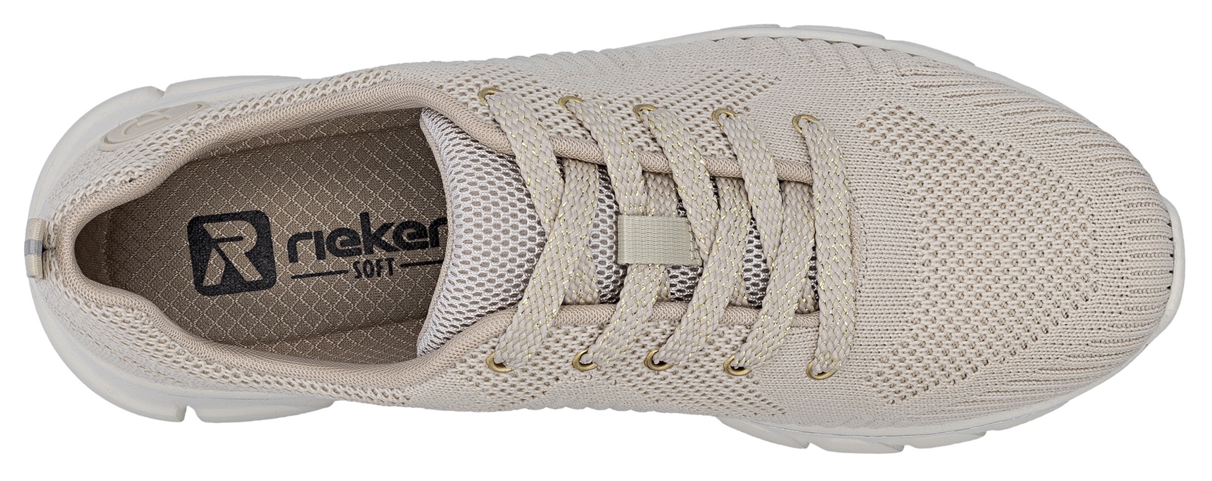 Rieker Sneaker  mit leichter Laufsohle, Freizeitschuh, Halbschuh, Schnürschuh