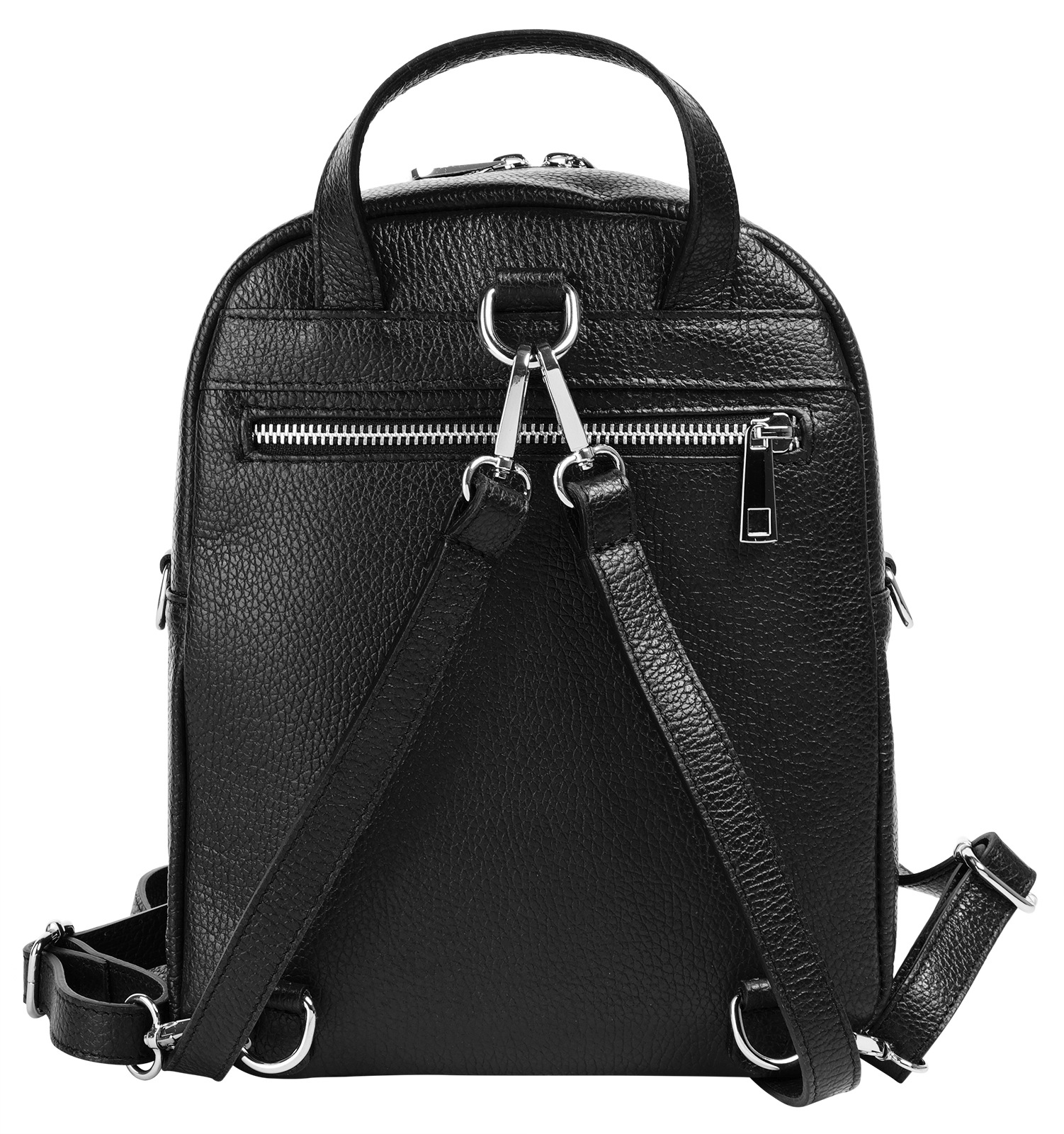 Cluty Cityrucksack, echt Leder, Made in Italy