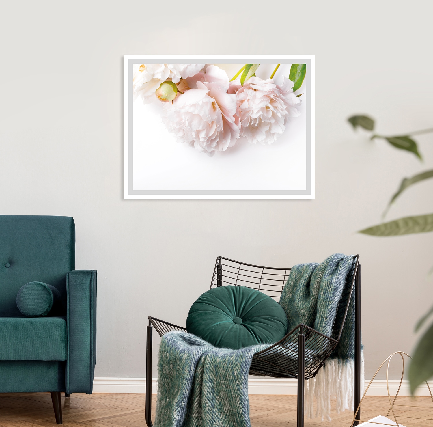 queence Bild »Maike«, Blumen, gerahmt, Rosen