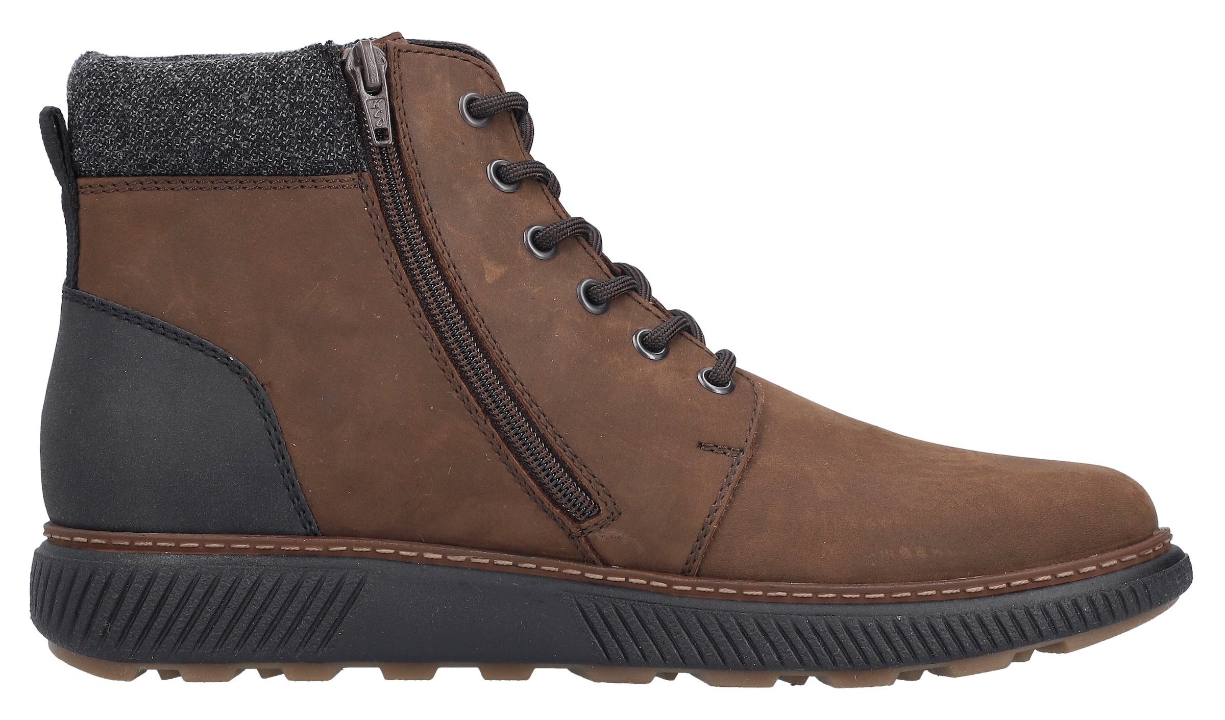 Rieker Winterboots  , High Top Sneaker, Schnürstiefelette mit TEX-Membran, schmale Form