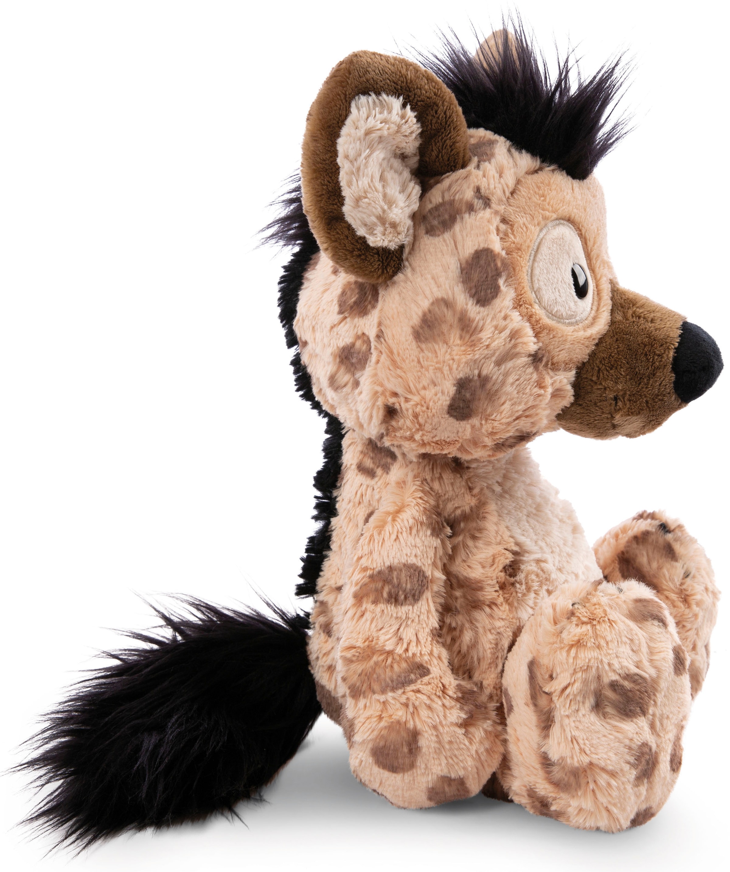 Nici Kuscheltier »Wild Friends GREEN, Hyäne Helgi, 36 cm«, enthält recyceltes Material (Global Recycled Standard)