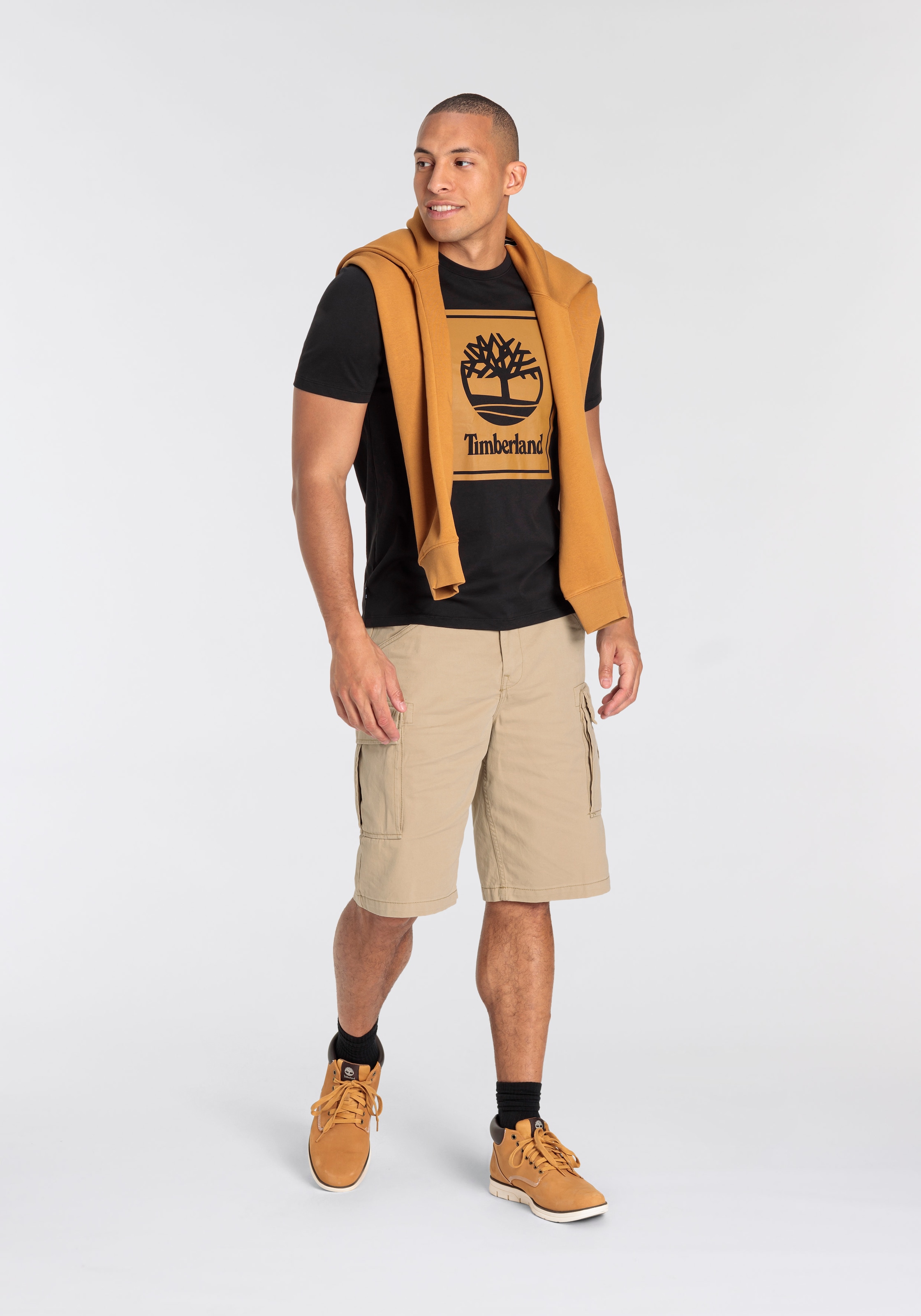 Timberland T-Shirt »STACK LOGO Short Sleeve Tee«