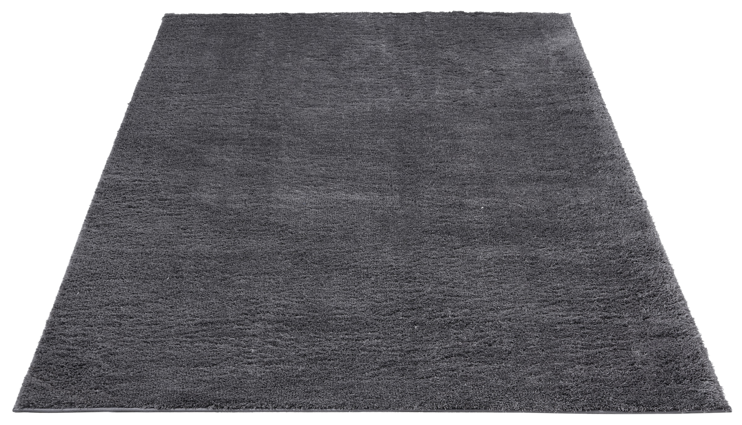 OTTO home Teppich »Lilari Shaggy Premium, weich, modern« rechteckig 30 mm Höhe Uni-Farben, kuschelig, & weich, Wohnzimmer, Schlafzimmer, Esszimmer