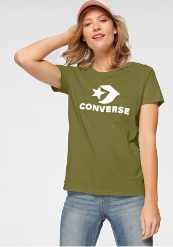 T-Shirt »UNISEX CONVERSE GO-TO STAR CHEVRON LOGO STANDARD FIT T-SHIRT«