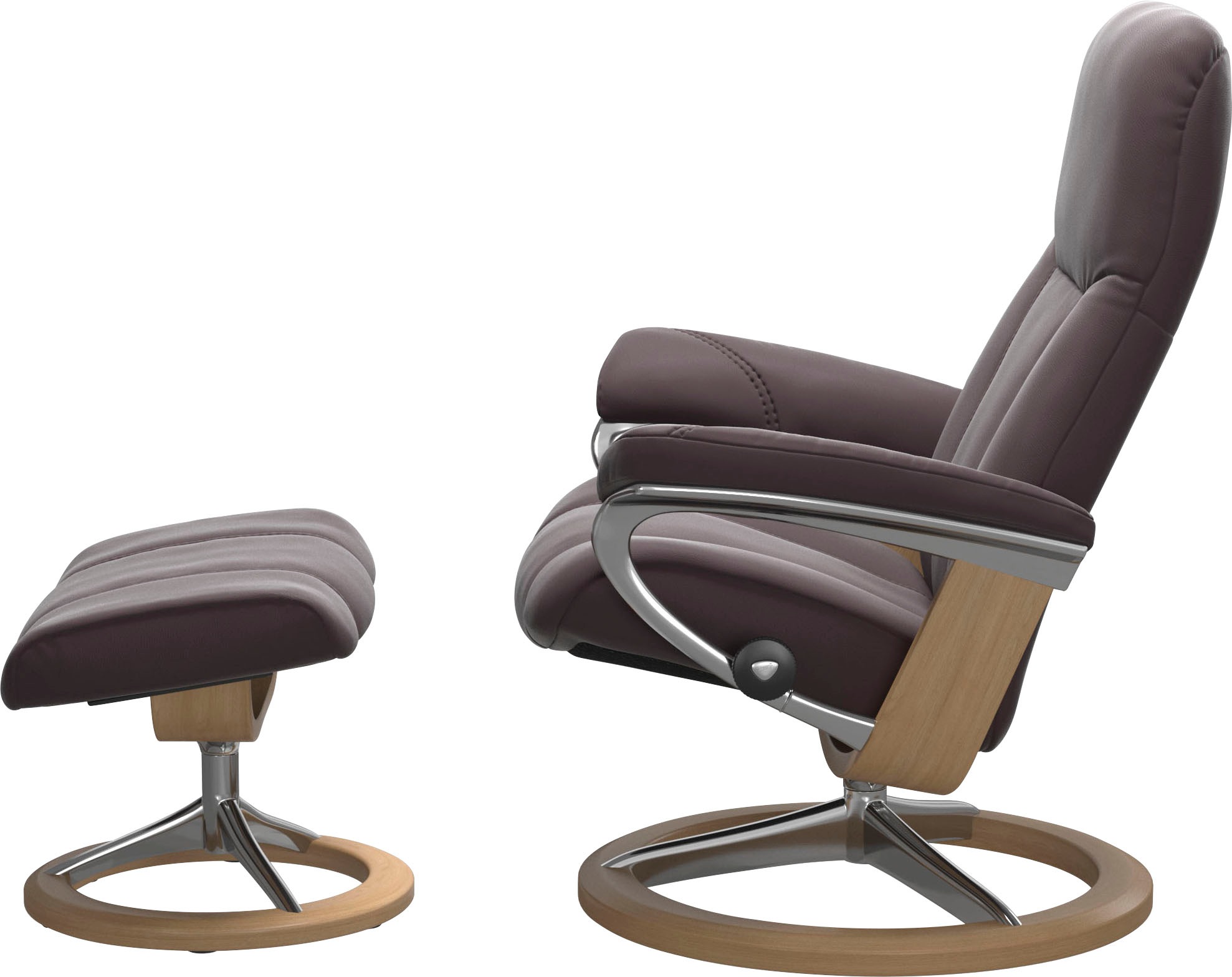Stressless® Relaxsessel »Consul«, mit Signature Base, Größe M, Gestell Eiche