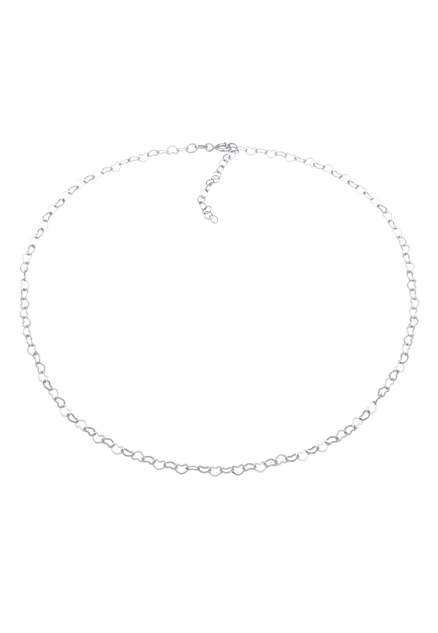 Elli Kette ohne Anhänger »Halskette Choker Herz Liebe Verbunden 925 Silber«