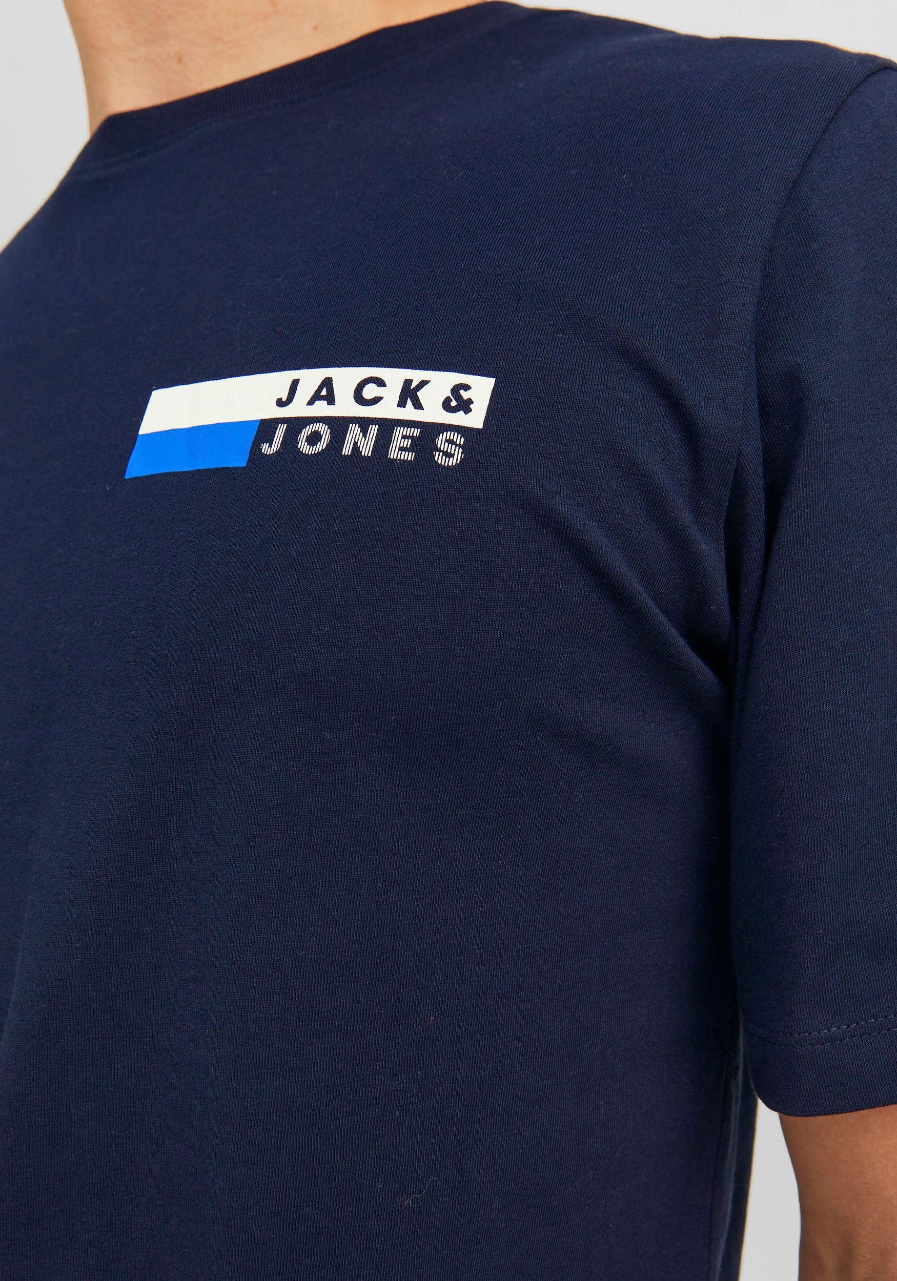 Jack & Jones Rundhalsshirt »JJECORP LOGO TEE PLAY SS O-NECK NOOS«