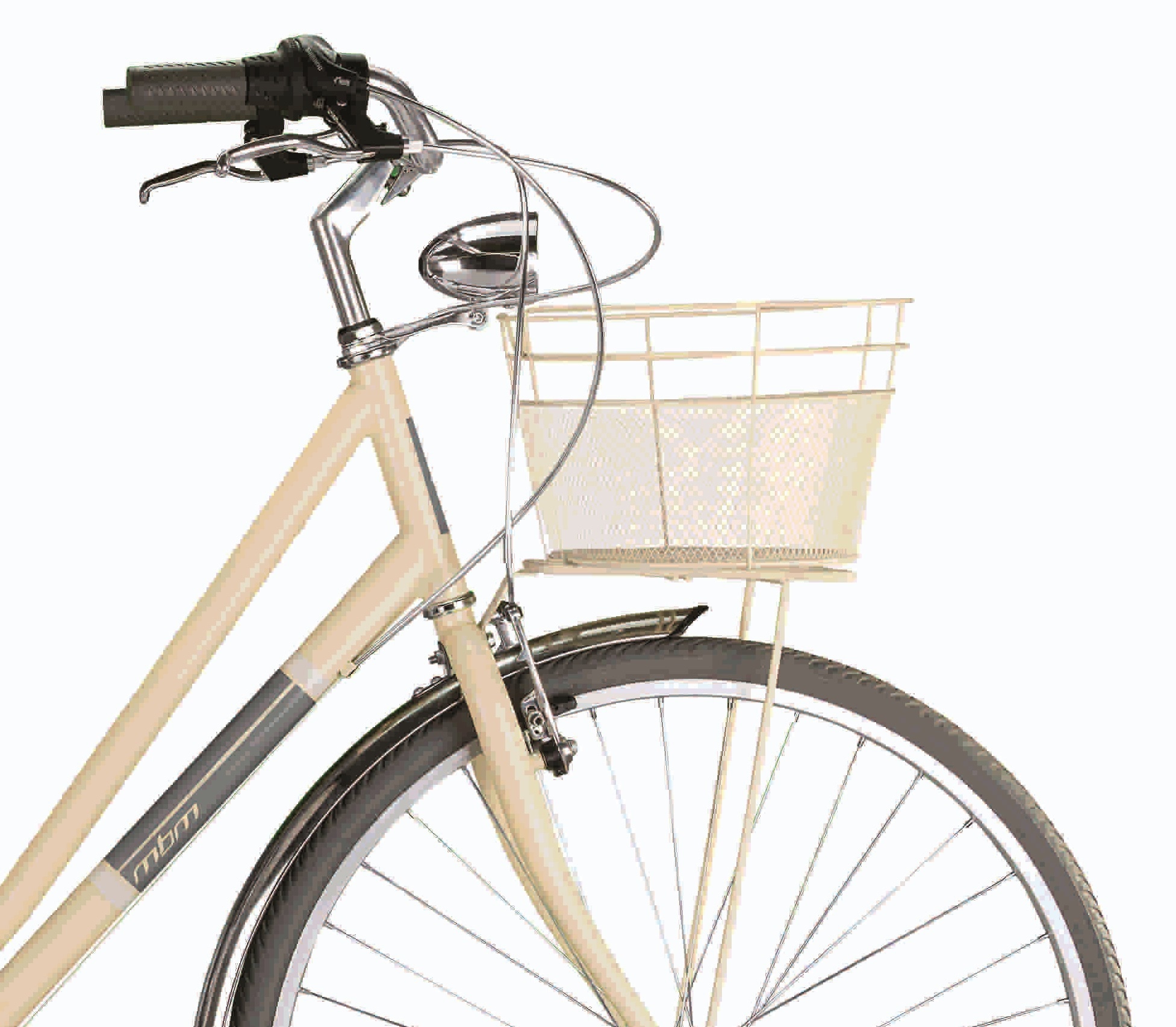 MBM Cityrad »Citybike 28 Zoll " Silvery" Woman«