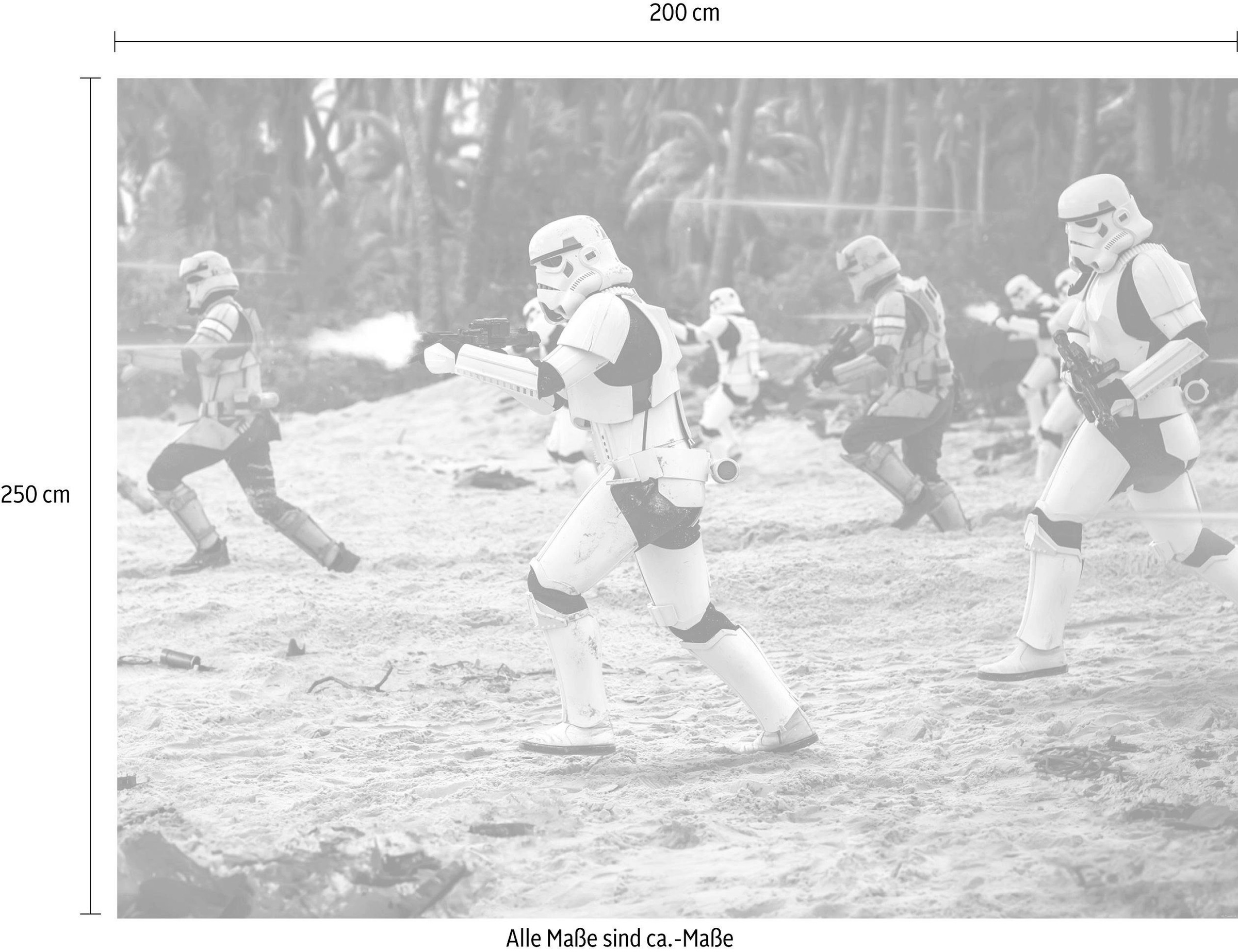 Komar Vliestapete »Digitaldruck Vlies -  Star Wars Imperial Strike - Größe 200 x 250 cm« bedruckt glatt Kinderzimmer