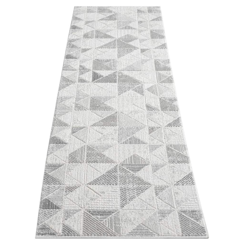 Carpet City Teppich »ANTIK231«, rechteckig, 10 mm Höhe, Kurzflor, 3D-Optik, Klassisch-Modern für Wohnzimmer, Schlafzimmer