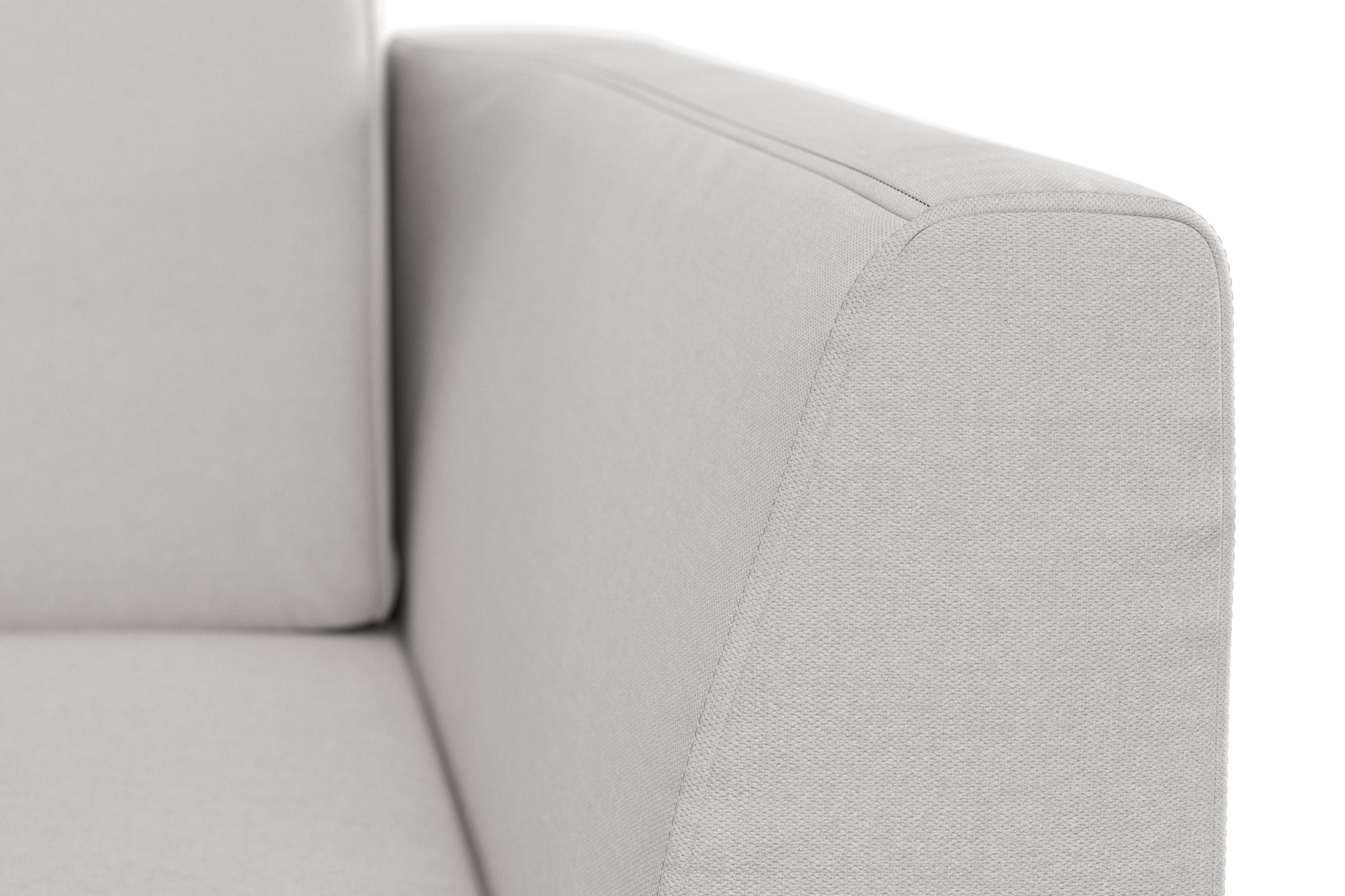 sit&more Ecksofa »Lindholm L-Form«, mit Sitztiefenverstellung und Federkern