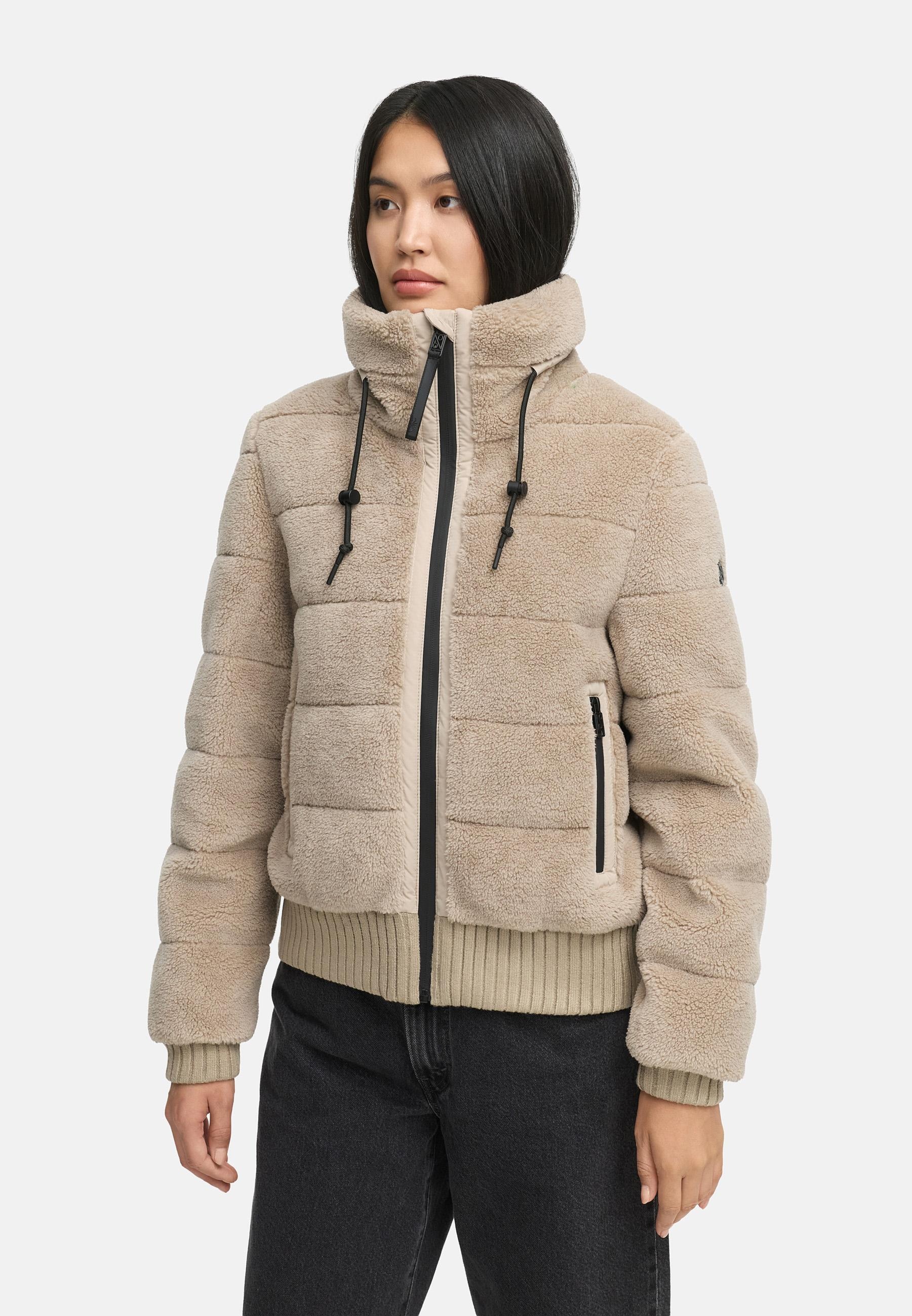 Navahoo Plüschjacke »Plüschjacke Schneepuder 14«