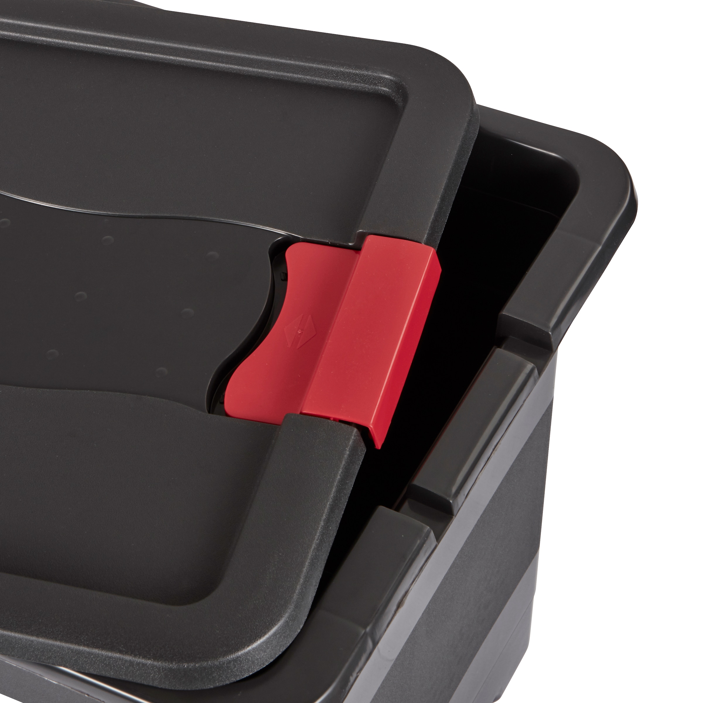 keeeper Transportbehälter »eckhart, 5er Set Transporbox, 24 L, 39,5 x 29,5 x 30 cm« 29,5 cm breit 30 cm hoch 39,5 cm lang Set, 5 Stk. tlg. seitl. Clips, Griffe am Boden, stoßfeste Seitenwände, robuster Deckel