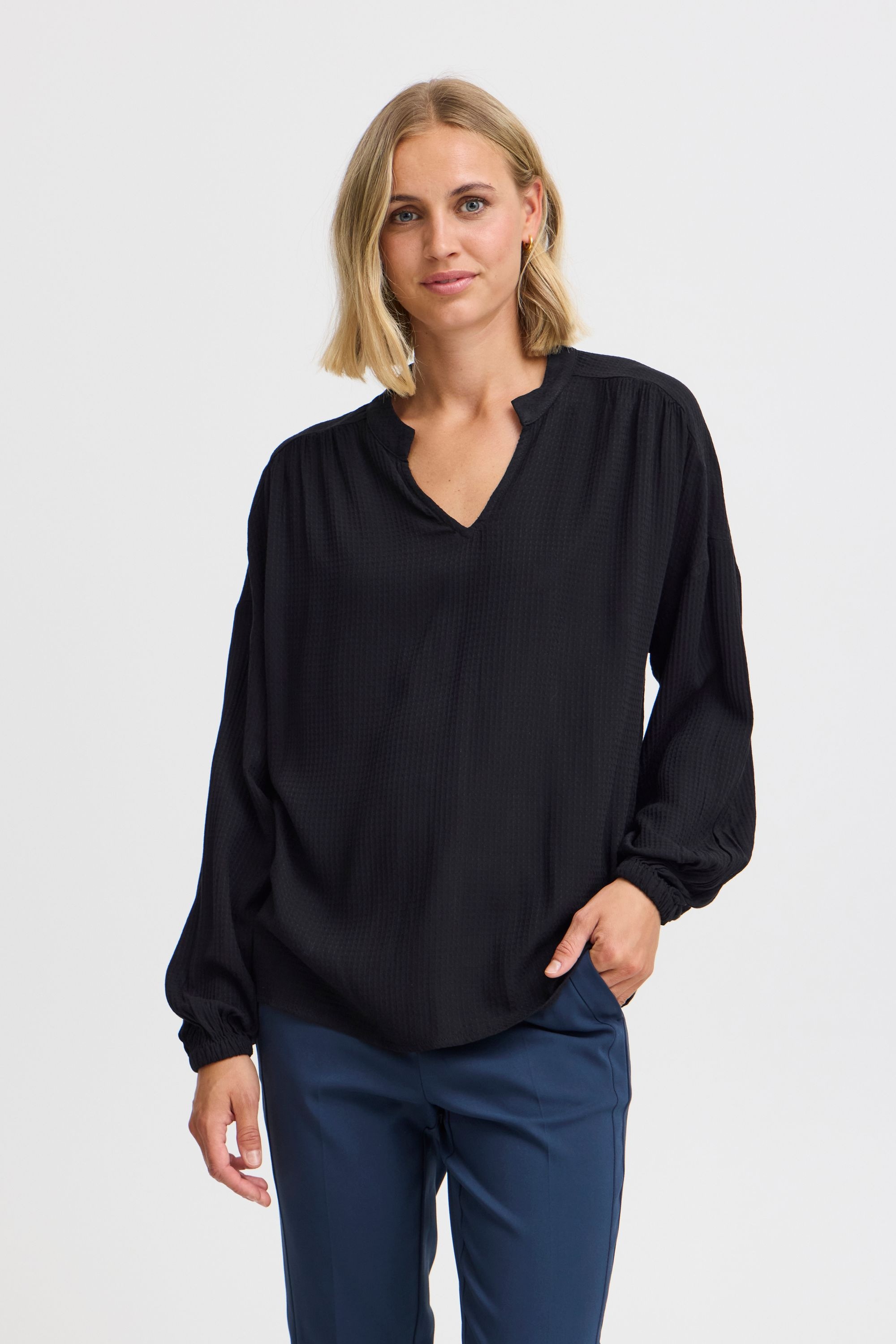 fransa Langarmbluse »Langarmbluse FROLINE BL 4«