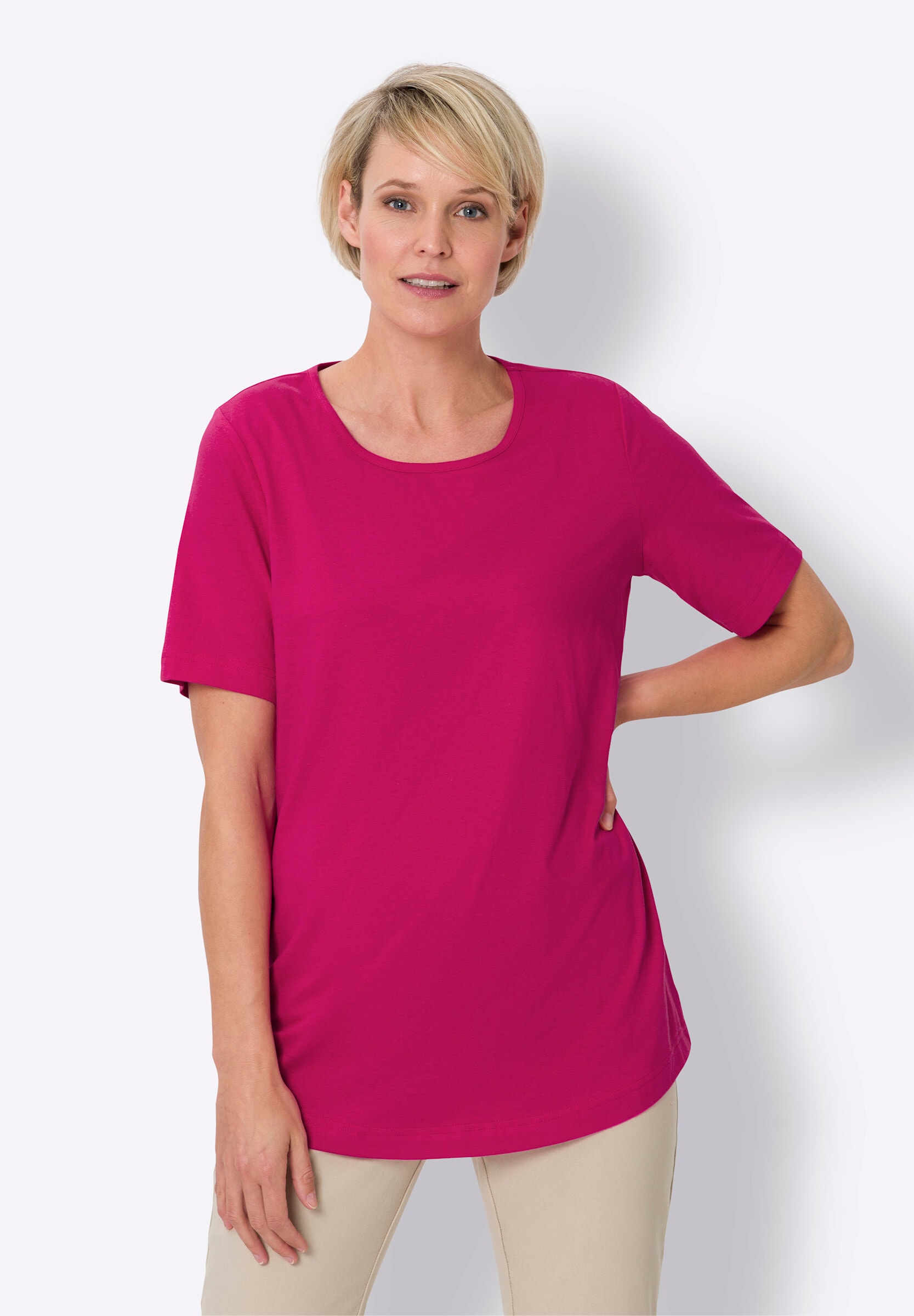 Sieh an! Longshirt »Doppelpack Shirts Longshirt im Doppelpack 2 Stück«