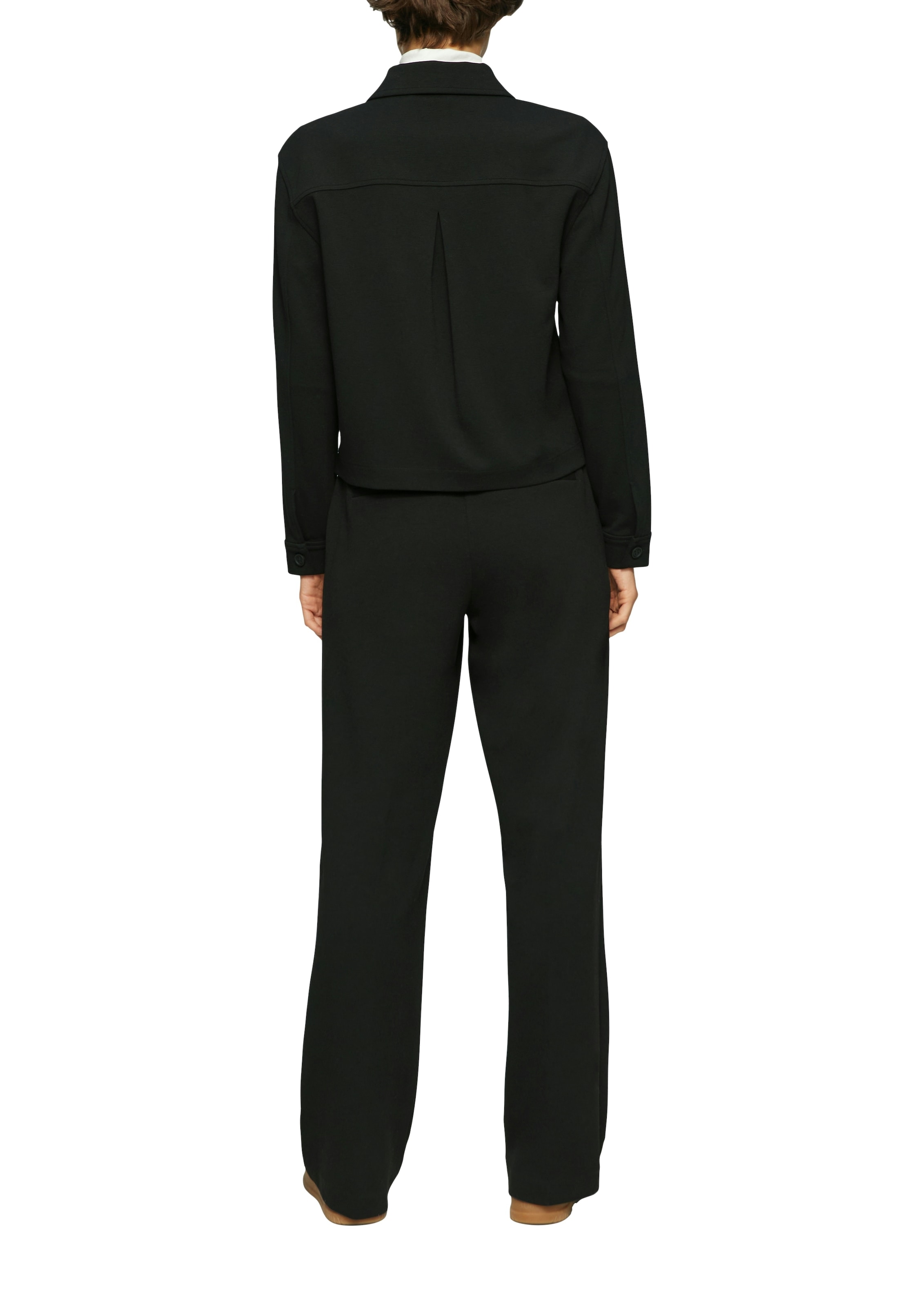 s.Oliver Jerseyhose  aus Struktur-Jersey