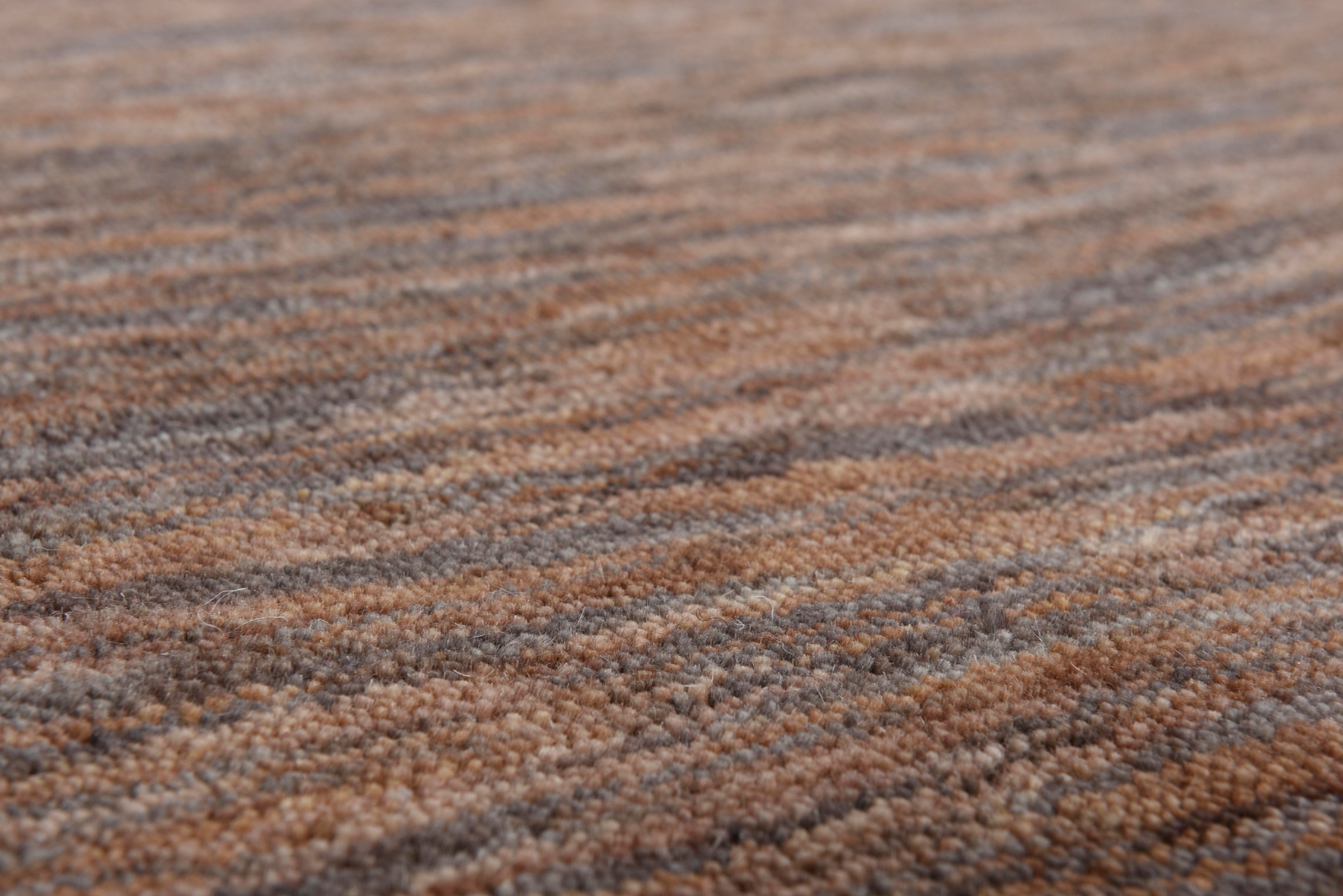 THEKO Wollteppich »Nebraska Uni« rechteckig 12 mm Höhe reine Wolle, handgewebt, ideal im Wohnzimmer & Schlafzimmer