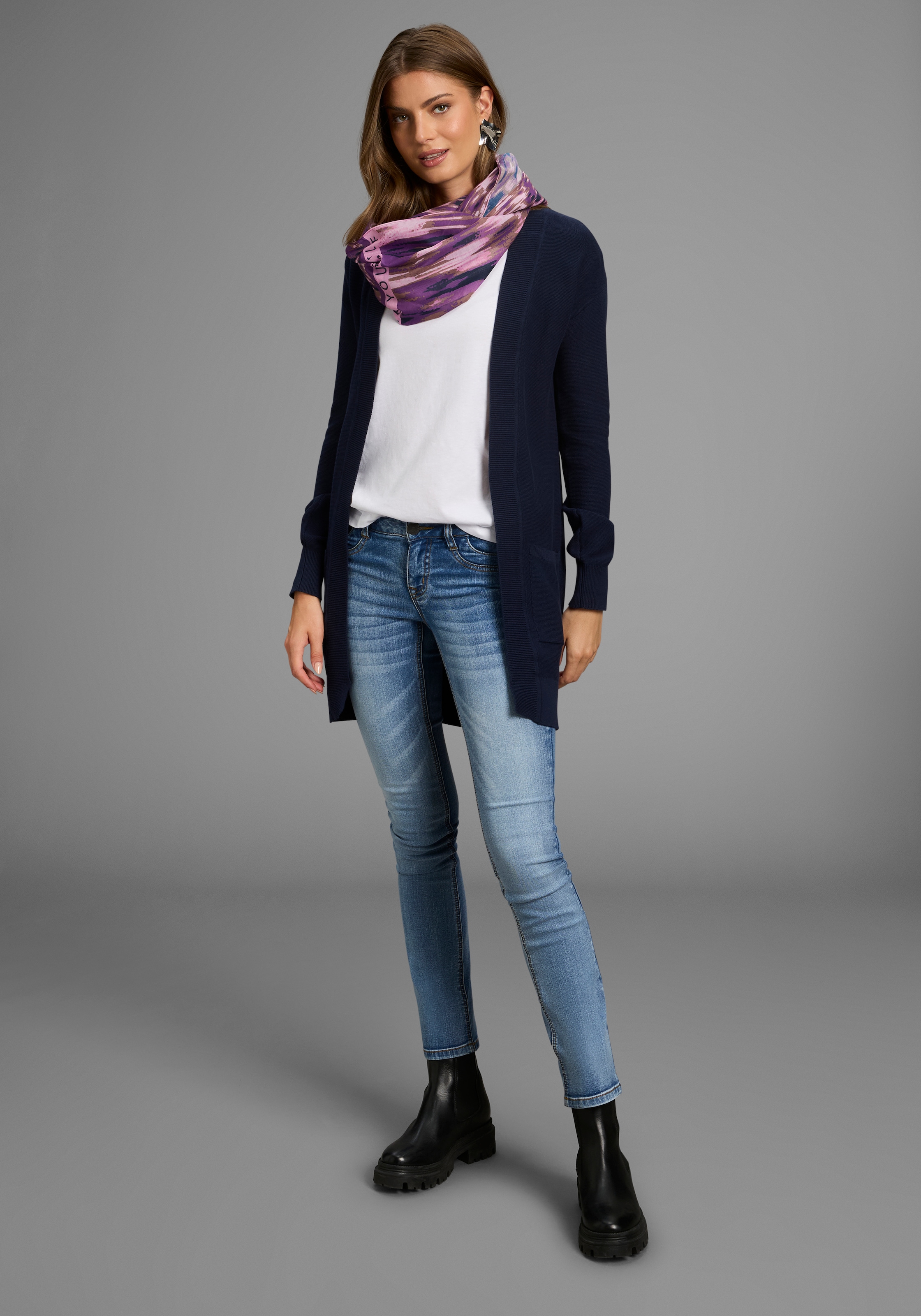 Laura Scott Loop, mit modischem Druck & Schrift-Mix - NEW