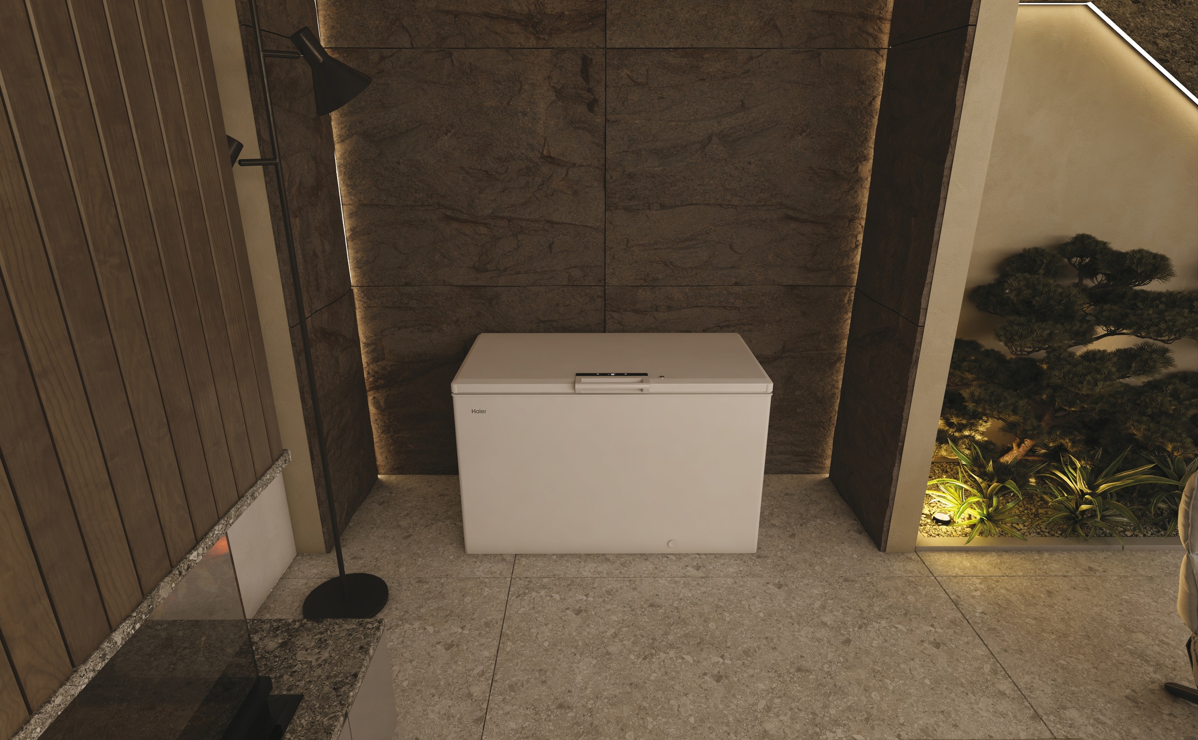 Haier Gefriertruhe CHEST SERIES 3 »HCE420D«, 89,5 cm hoch, 132 cm breit
