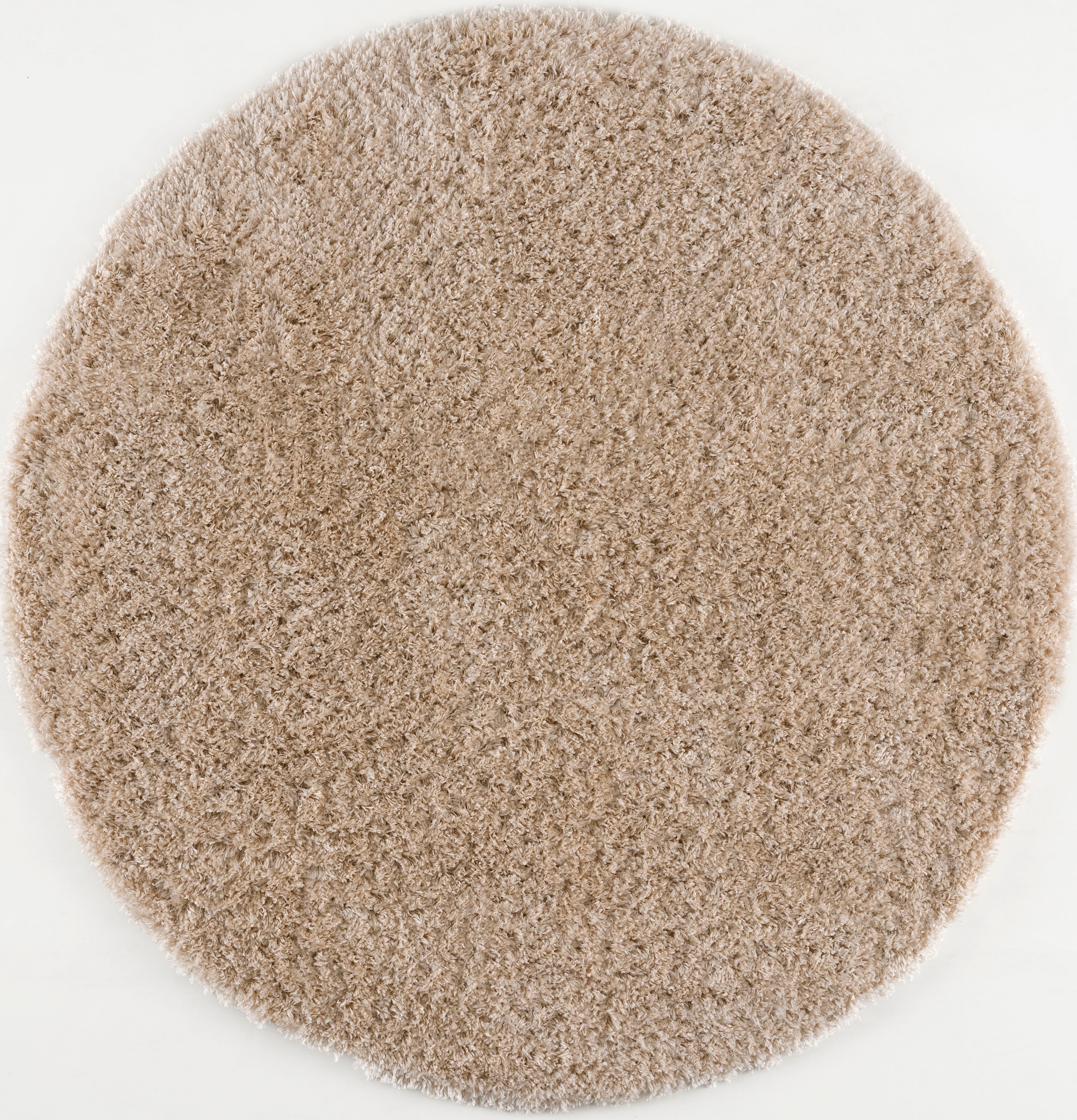 Sanat Hochflor-Teppich »Porto«, rund, 45 mm Höhe, Wohnzimmer, Langflor, Shaggy Teppich