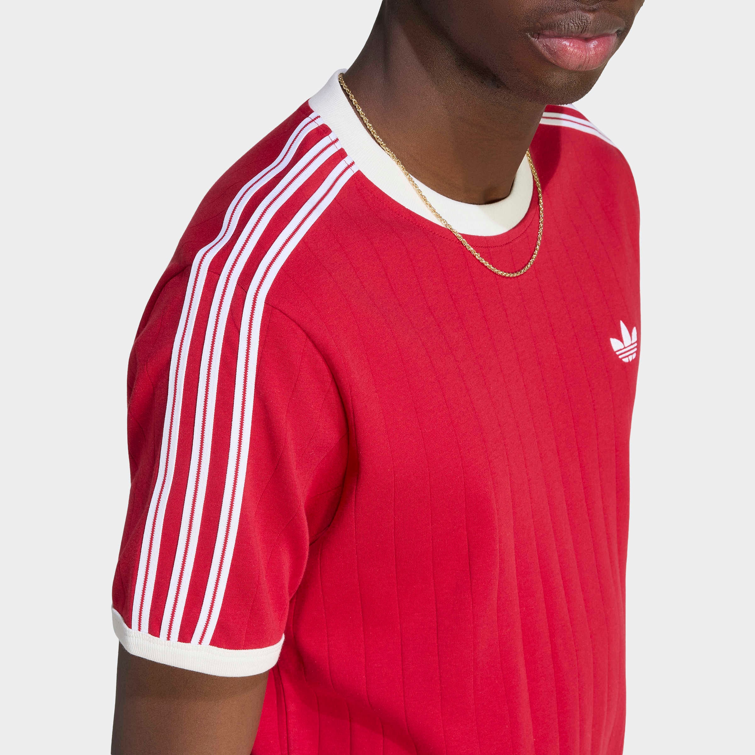 adidas Originals T-Shirt »DROP NEEDLE 3-STREIFEN« für Erwachsene, mit sportlichem Stil, in normaler Länge, Kurzarmdesign