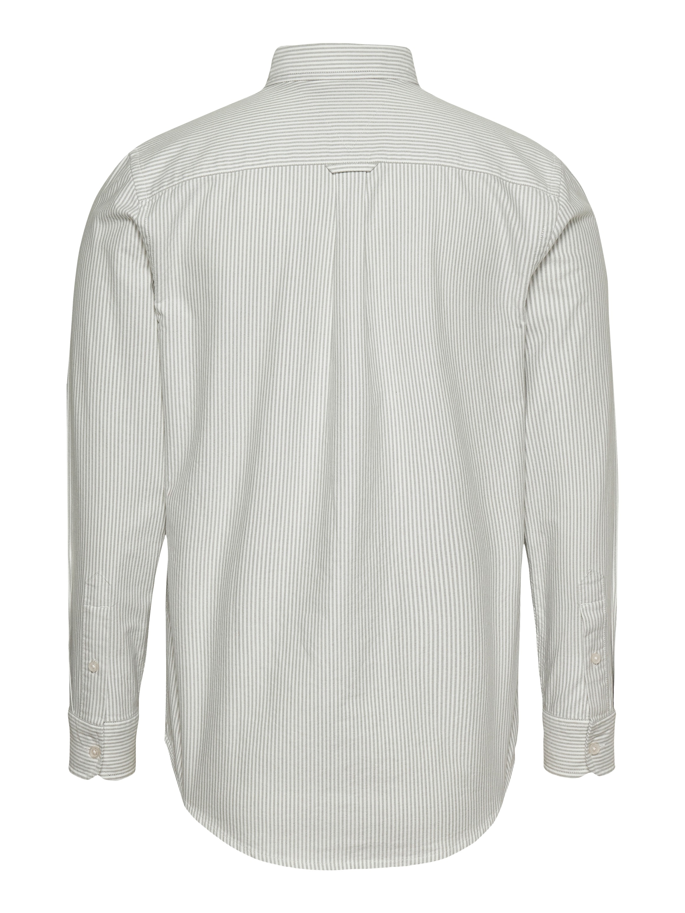Tommy Jeans Langarmhemd »TJM SLIM STRIPE OXFORD SHIRT EXT«, Mit Button-Down-Kragen