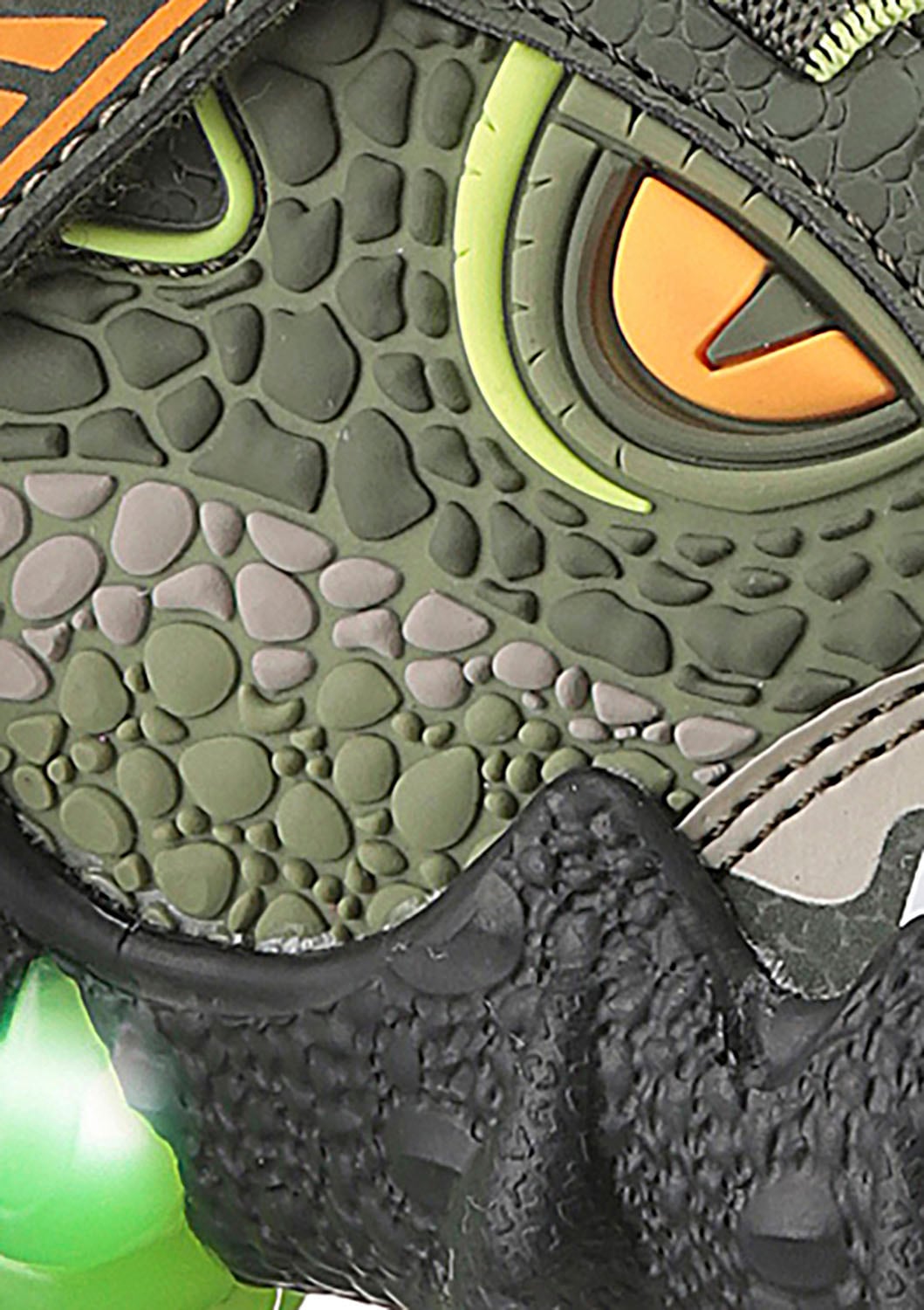 Skechers Sneaker »SKECH-O-SAURUS LIGHTS 2.0«, Blink,-Klettschuh, Dino-Schuh, Größenschablone zum Download