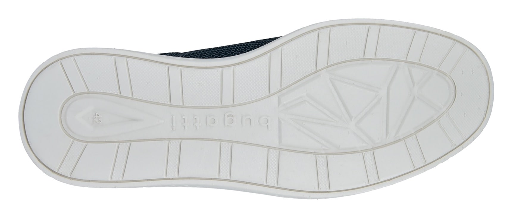 bugatti Schnürschuh  Schnürschuh, Freizeitschuh, Halbschuh mit zusätzlichem Reißverschluss