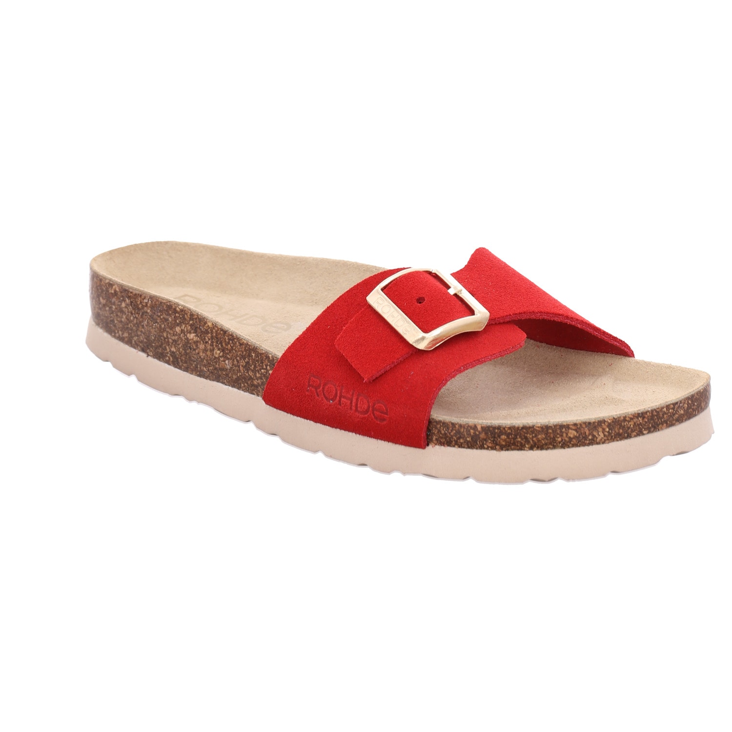 Rohde Pantolette  Sommerschuh, Schlappen mit vorgeformtem Softfußbett