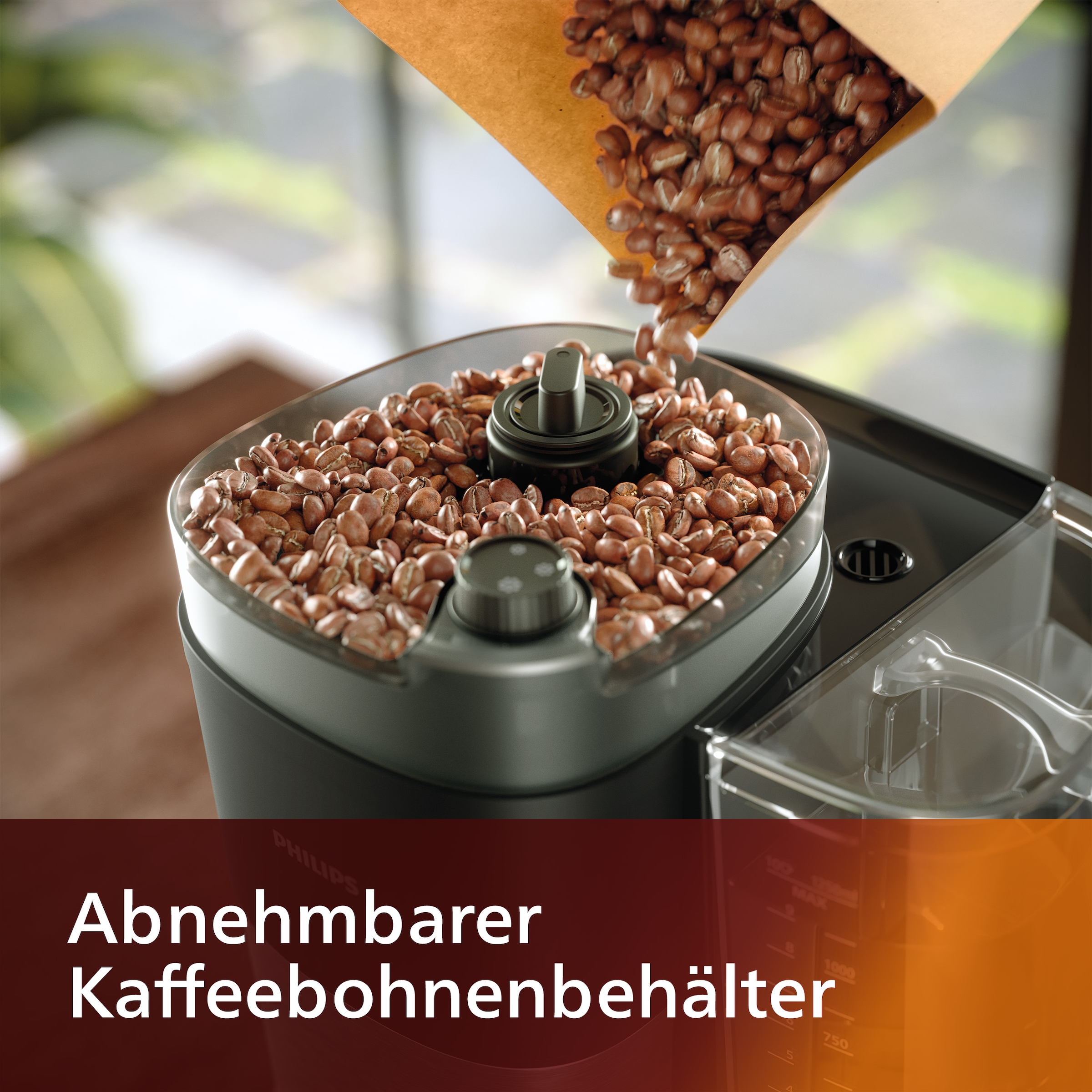 Philips Kaffeemaschine mit Mahlwerk Brew«, mit Papierfilter, Dosierung XXL 1x4, Garantie mit und »HD7888/01 Jahren Smart Kaffeebohnenbehälter 3 All-in-1