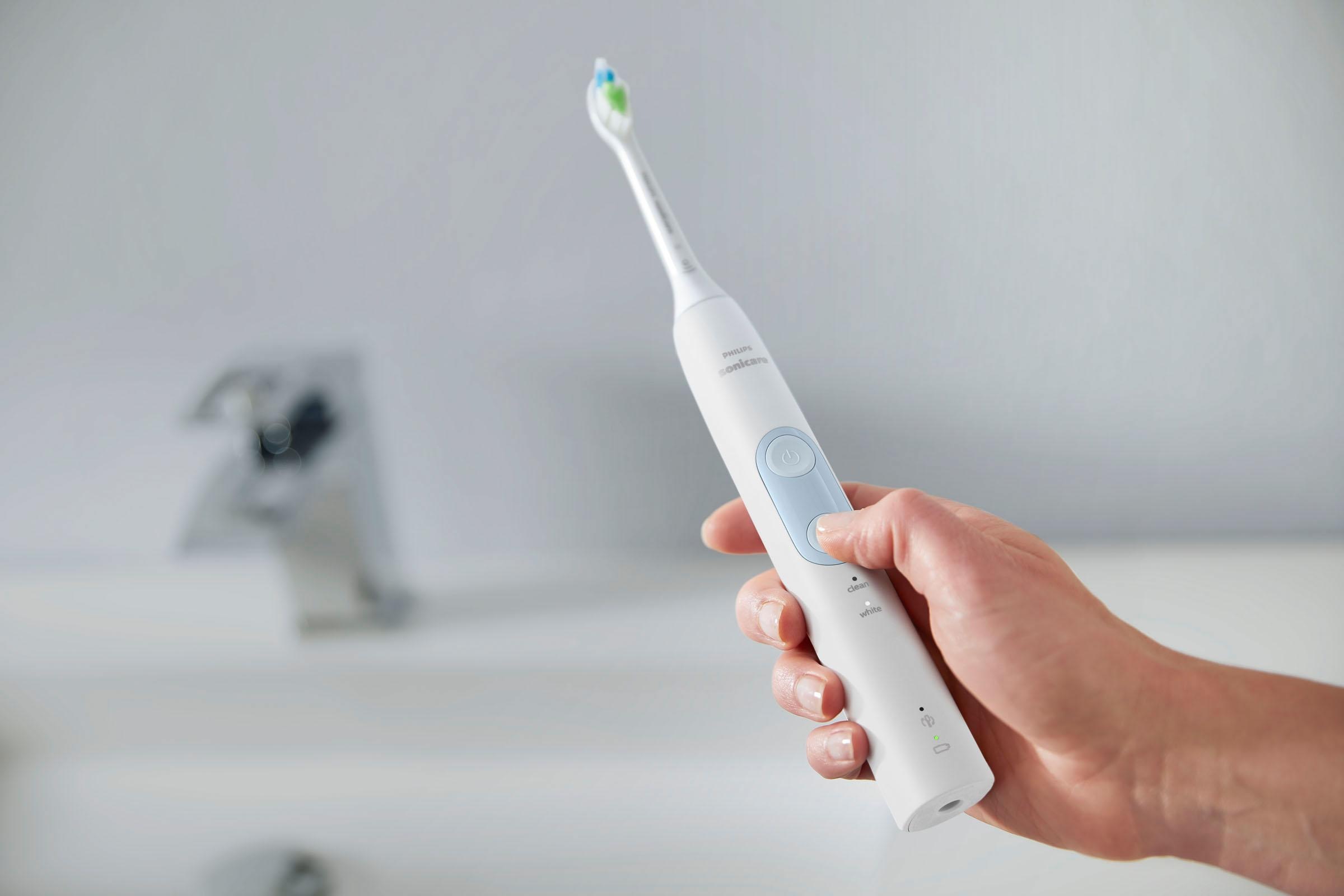 Jahren 2 Elektrische XXL 3 mit 1 mit 4500, Protective Garantie Philips St. Clean »HX6839/28«, Zahnbürste Aufsteckbürsten, Sonicare Putzprogrammen