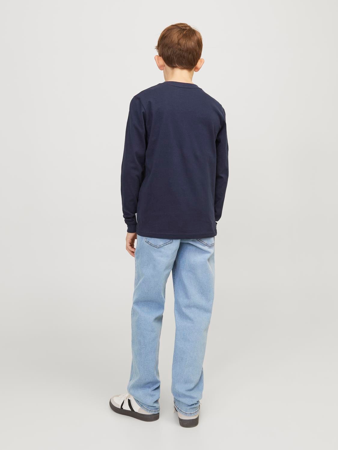 Jack & Jones Junior Regular-fit-Jeans »JJICLARK JJORIG STRETCH SQ 702 NOOS JNR«