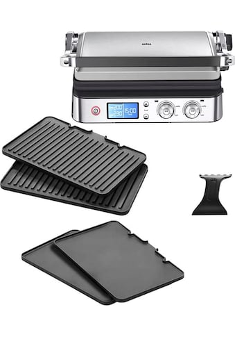 Kontaktgrill »Multigrill 9 CG 9043 silber«, 2000 W