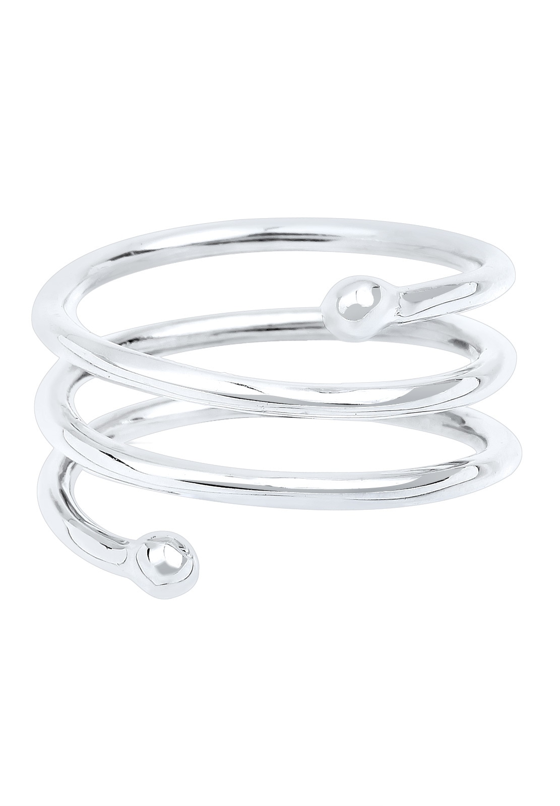 Elli Silberring »Ring Spirale Wickelring 925 Silber«