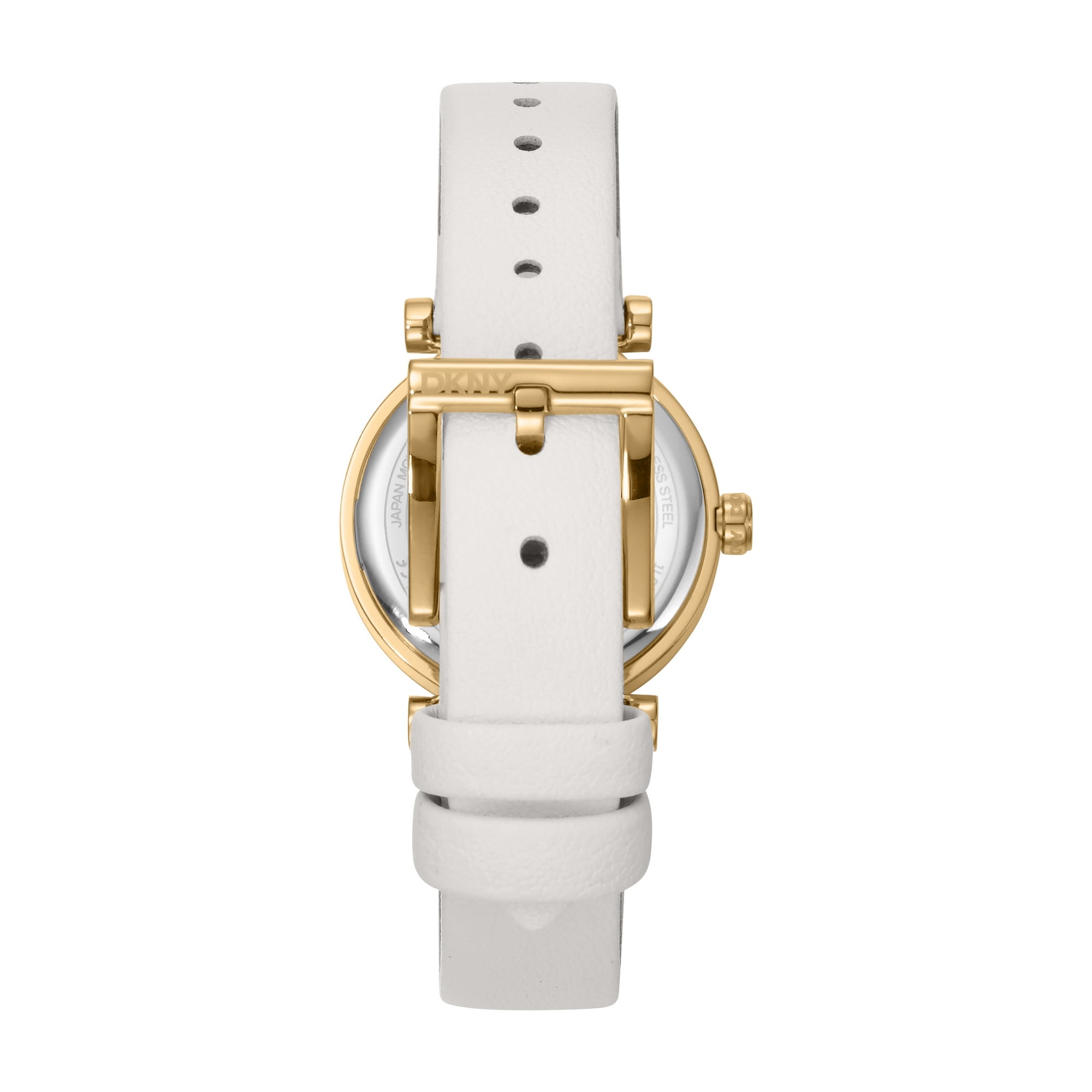 DKNY Quarzuhr »Essentials Watch« Armbanduhr, Damenuhr, Lederarmband, analog