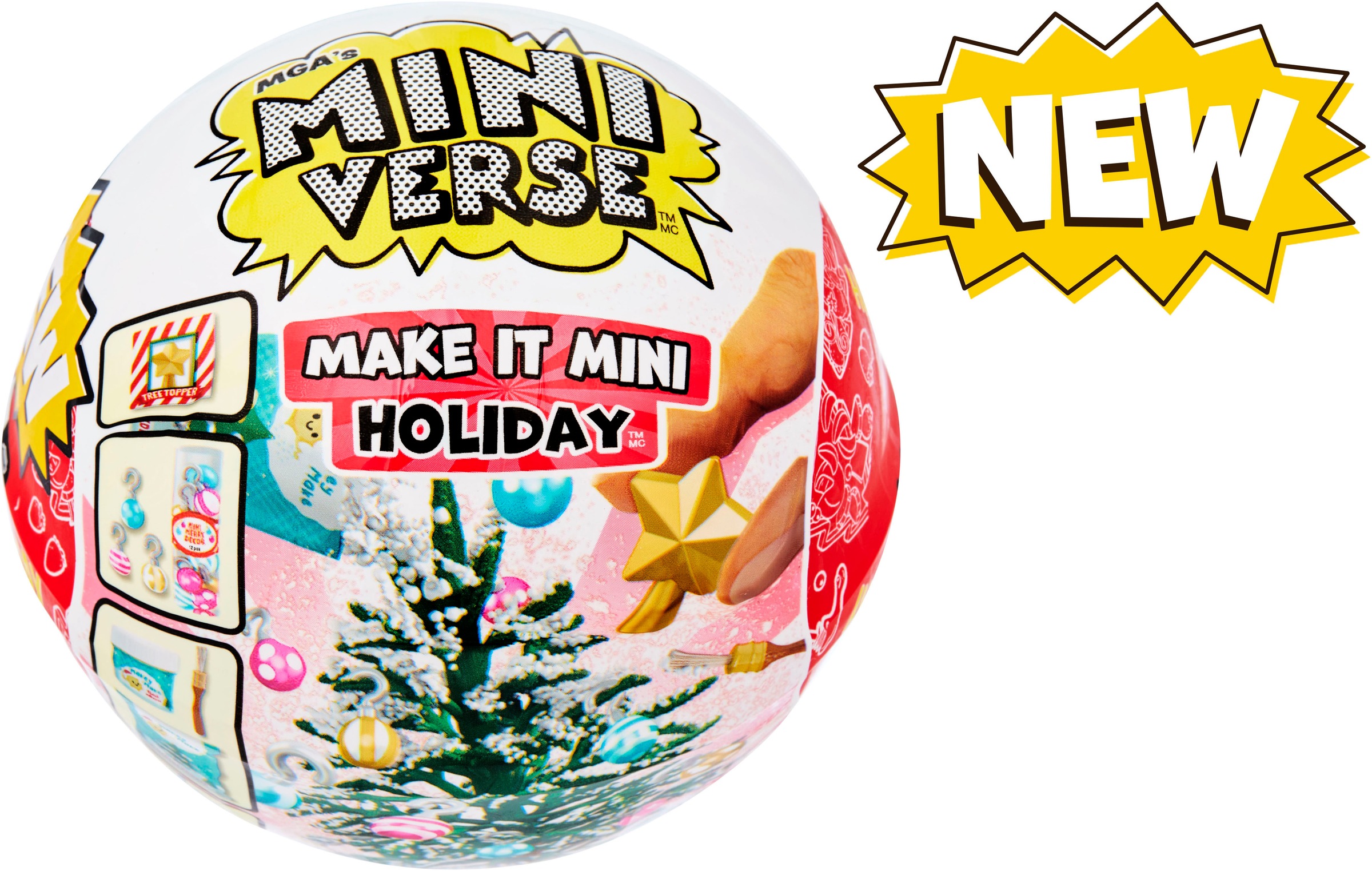 MGA ENTERTAINMENT Kreativset »MGA's Miniverse - Make It Mini Diner: Holiday«
