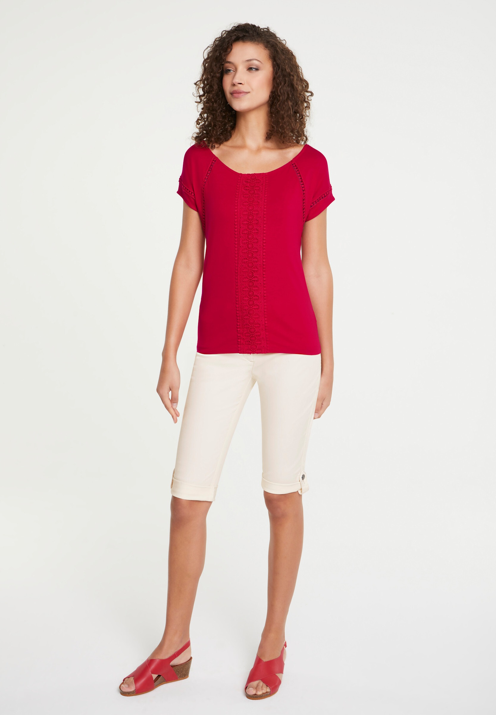heine Röhrenjeans »Capri-Jeans Caprijeans mit Power-Mesh«