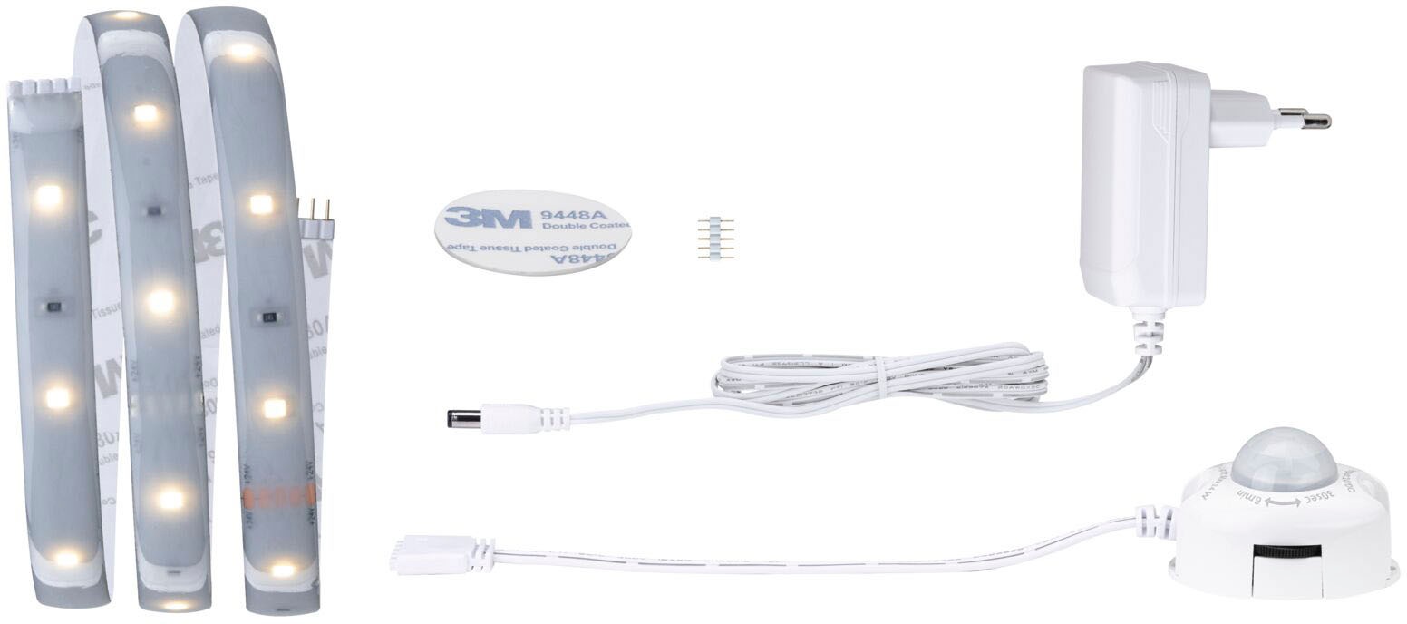 Paulmann LED-Streifen »MaxLED 250 Comfort Set für Einzelbett 1m 2700K 4W 12VA Weiß«, 1 St.-flammig