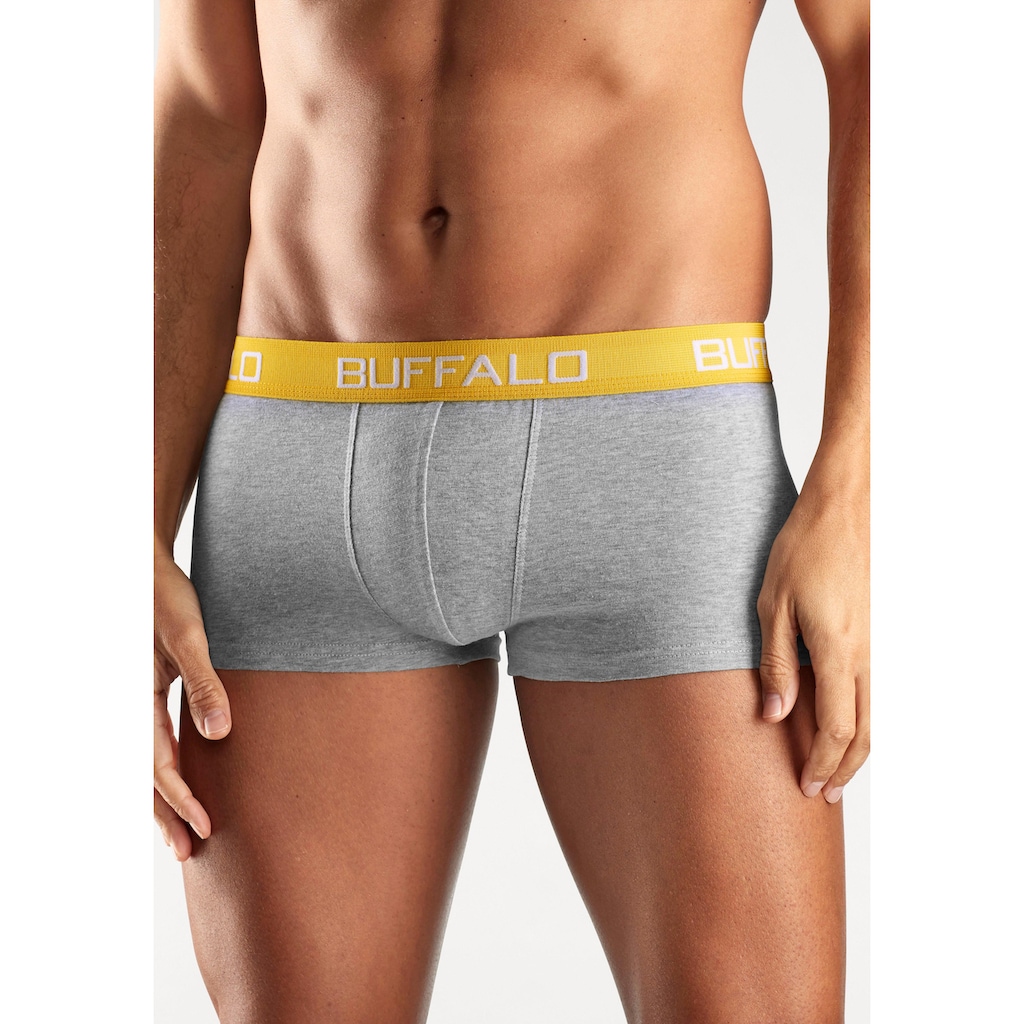 Buffalo Boxershorts, (Packung, 4 St.)