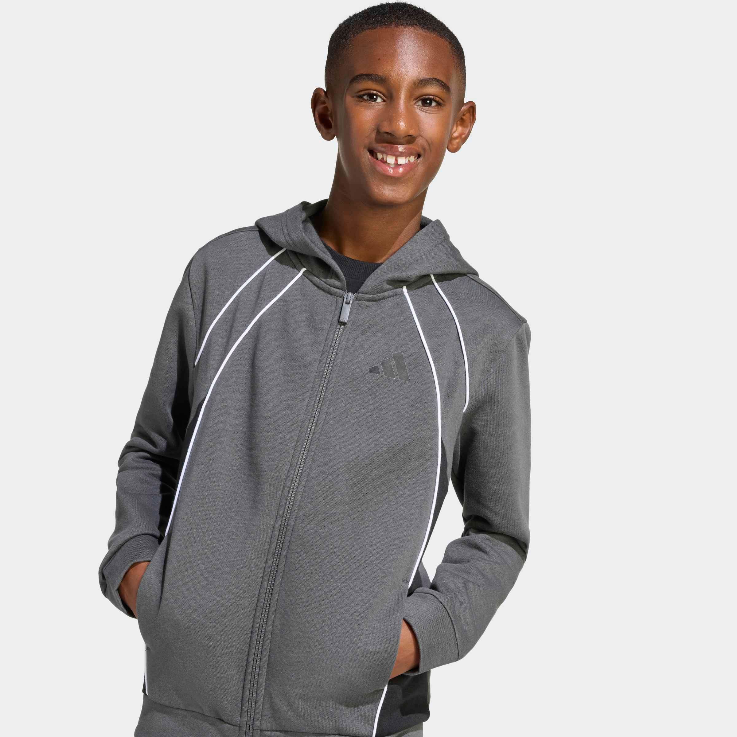 adidas Sportswear Kapuzensweatshirt »COLOR BLOCK FULL ZIP HOODIE«

