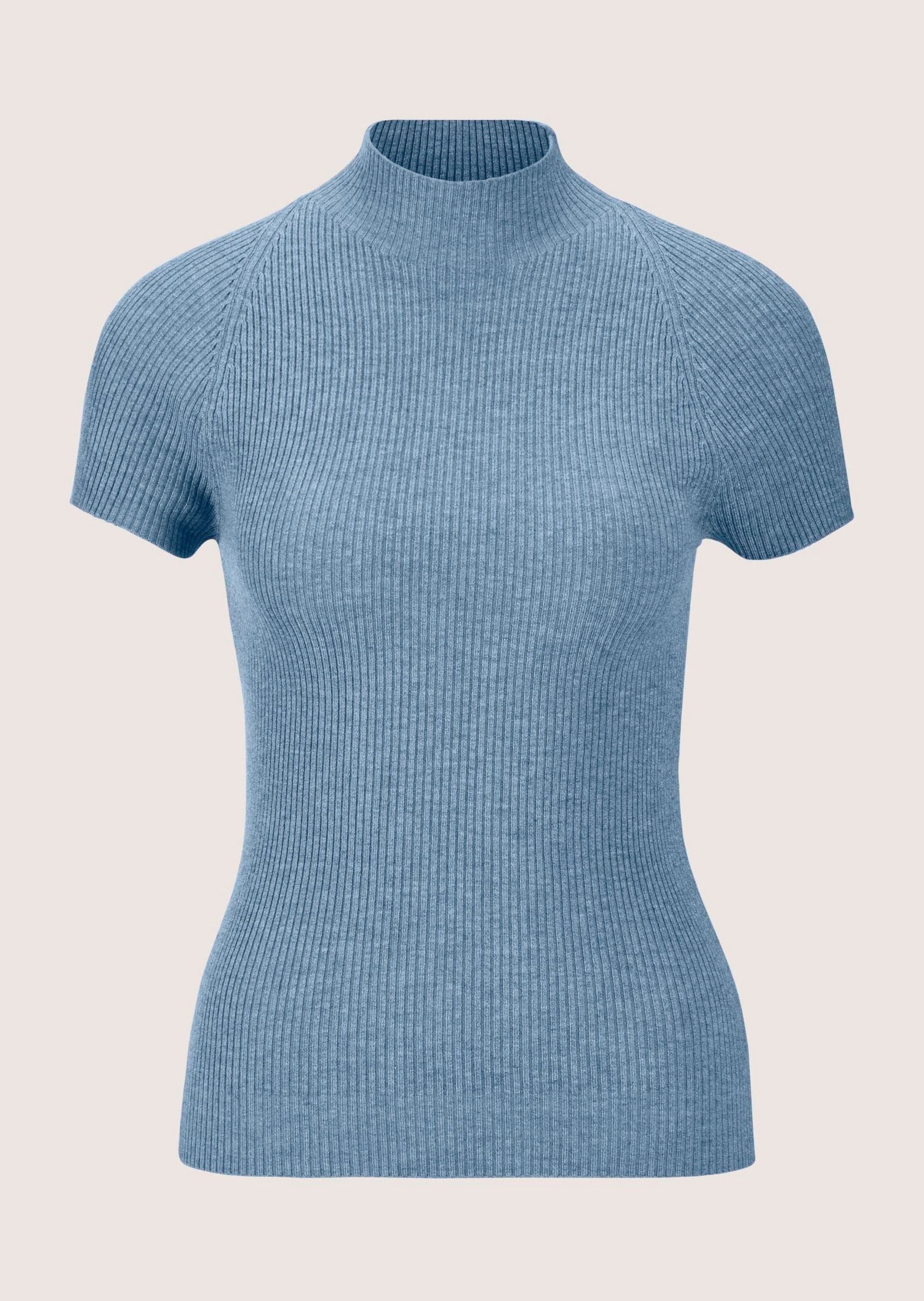 MADELEINE Longpullover »Strickoberteil Kurzarm-Pullover aus Strick«