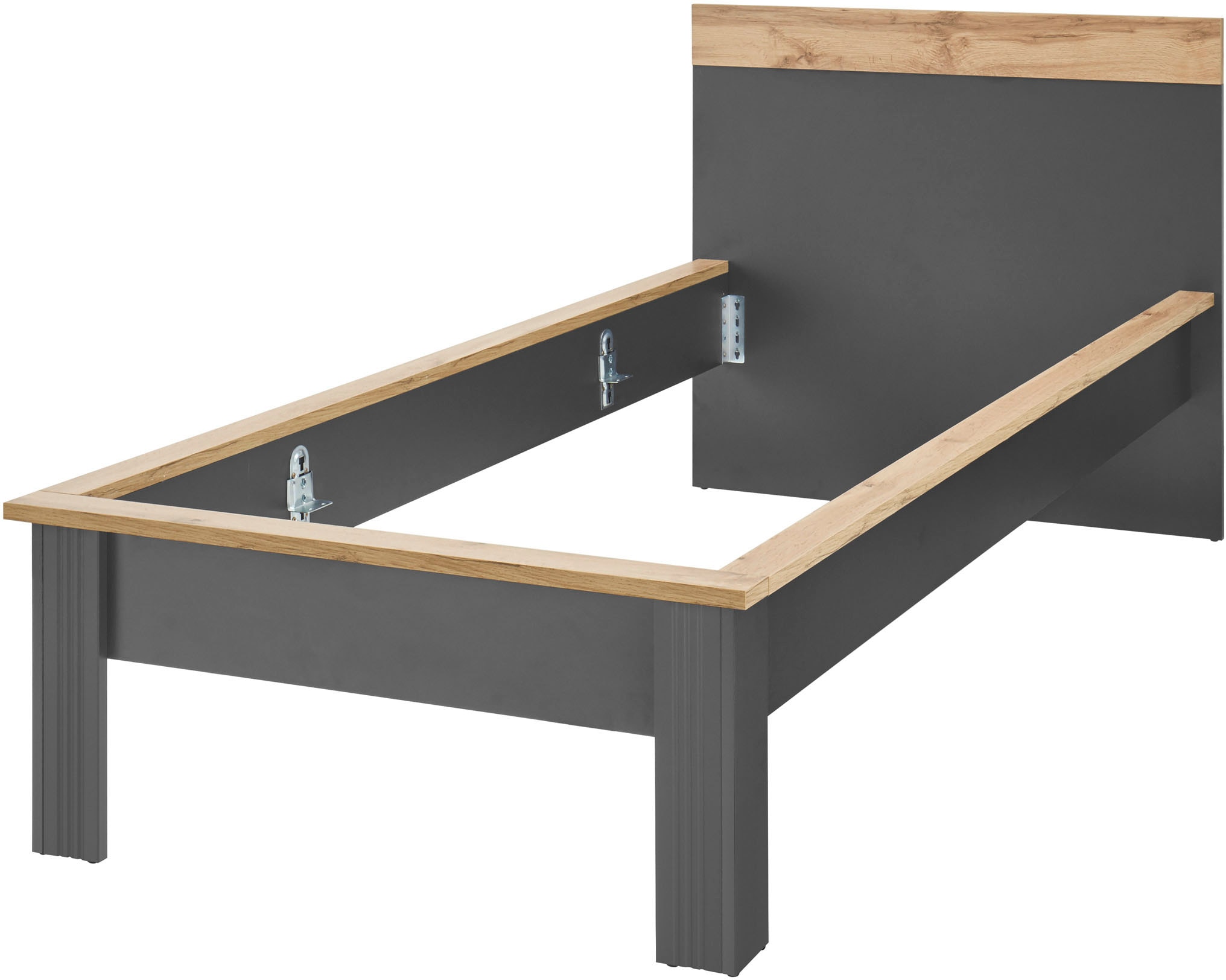Home affaire Schlafzimmer-Set »Westminster«, Bett Breite Liegefläche 90 oder 140cm und 1 Wandpaneel