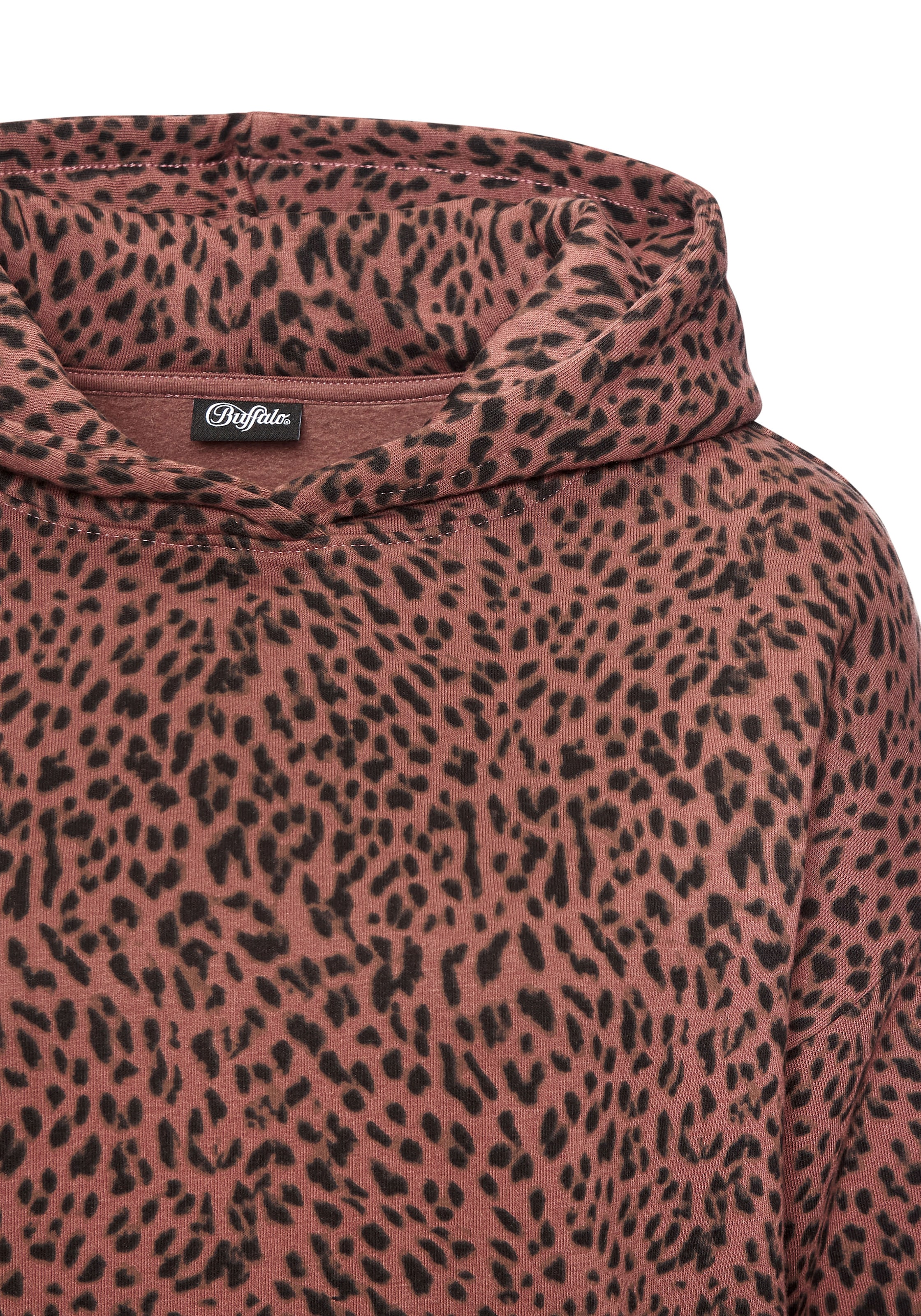 Buffalo Kapuzenpullover, in Leo-Optik