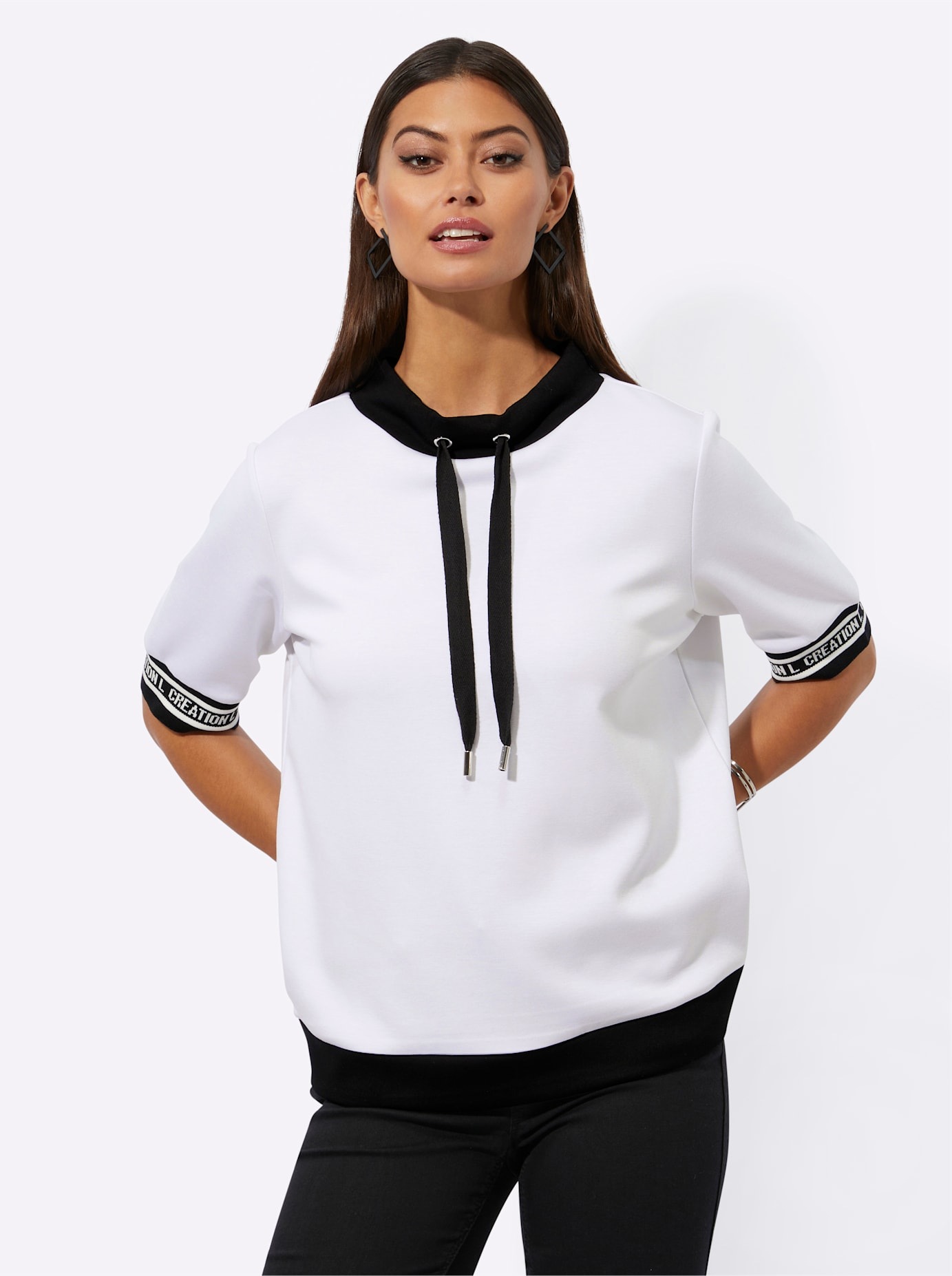 creation L Stehkragenshirt »Shirt«, (1 tlg.)