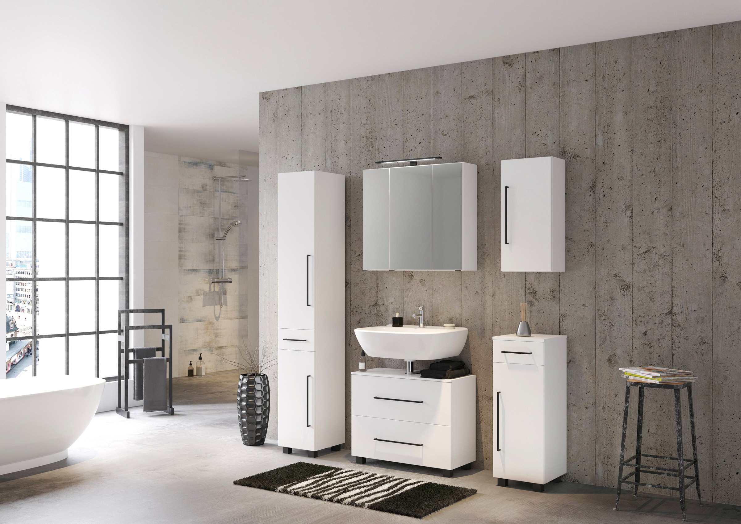 welltime Unterschrank »Luena« Breite 30 cm, mit Soft-Close-Funktion